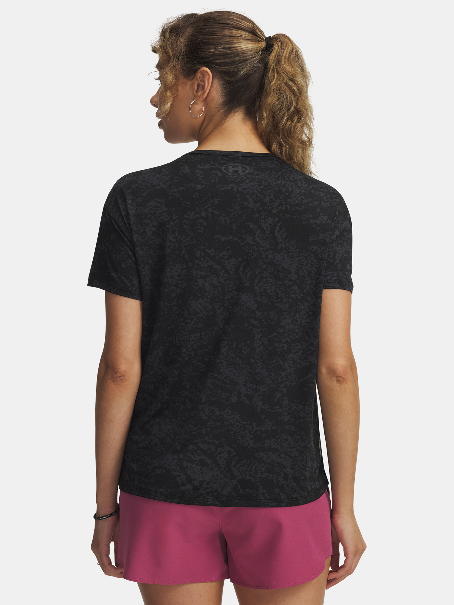 Women's T-shirt Under Armour Vanish Energy SS 2.0 Print-BLK - Women's