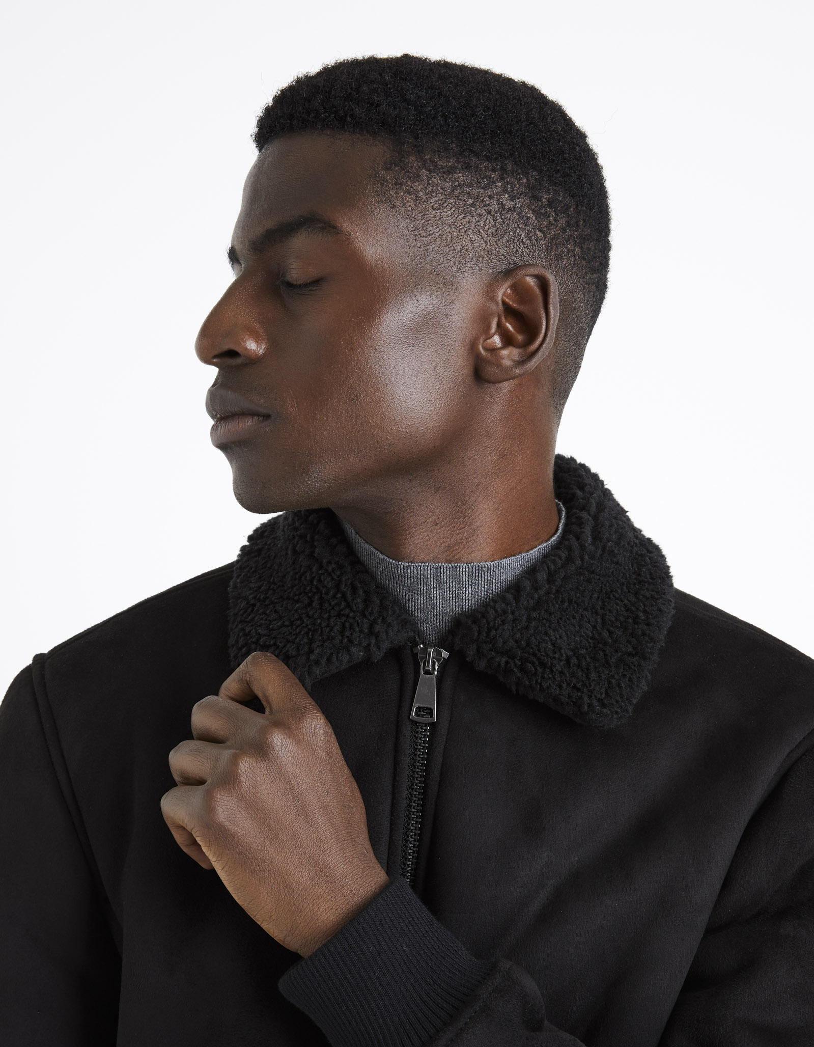 Jachete si tricouri pentru barbati Celio - negru