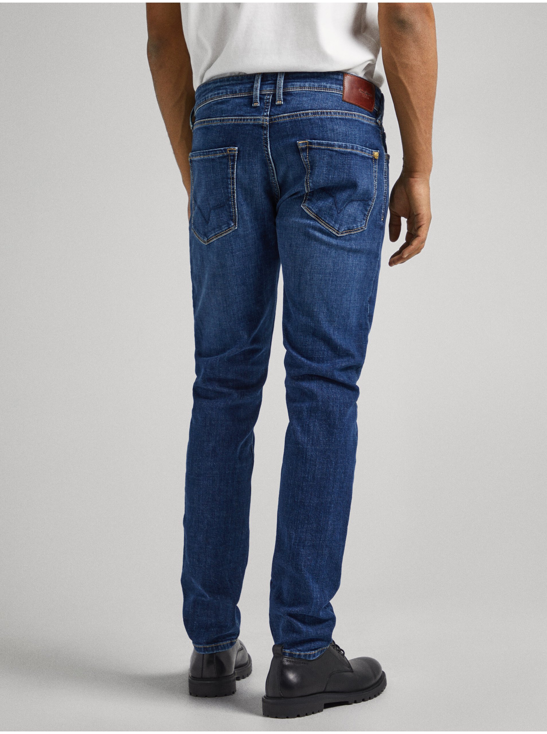 Slim fit pentru barbati Pepe Jeans - albastru