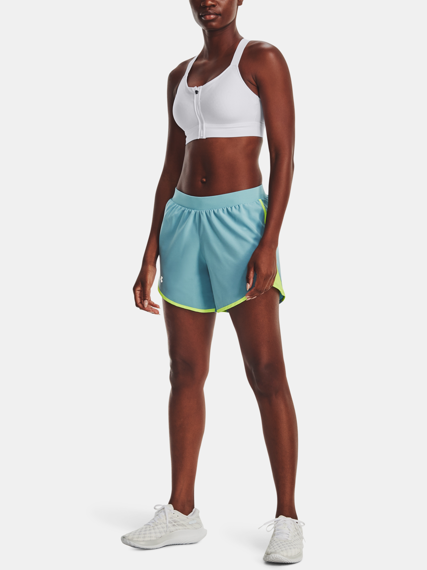 Pantaloni si pantaloni scurti pentru femei Under Armour - albastru