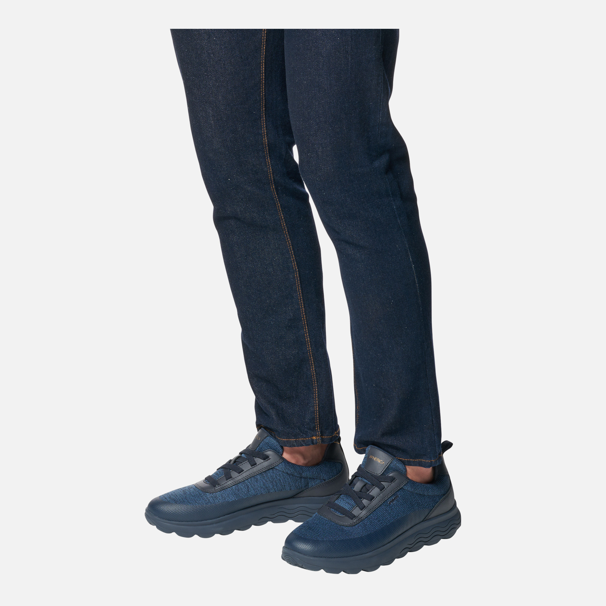 Teniși bărbătești albastru închis Geox Spherica