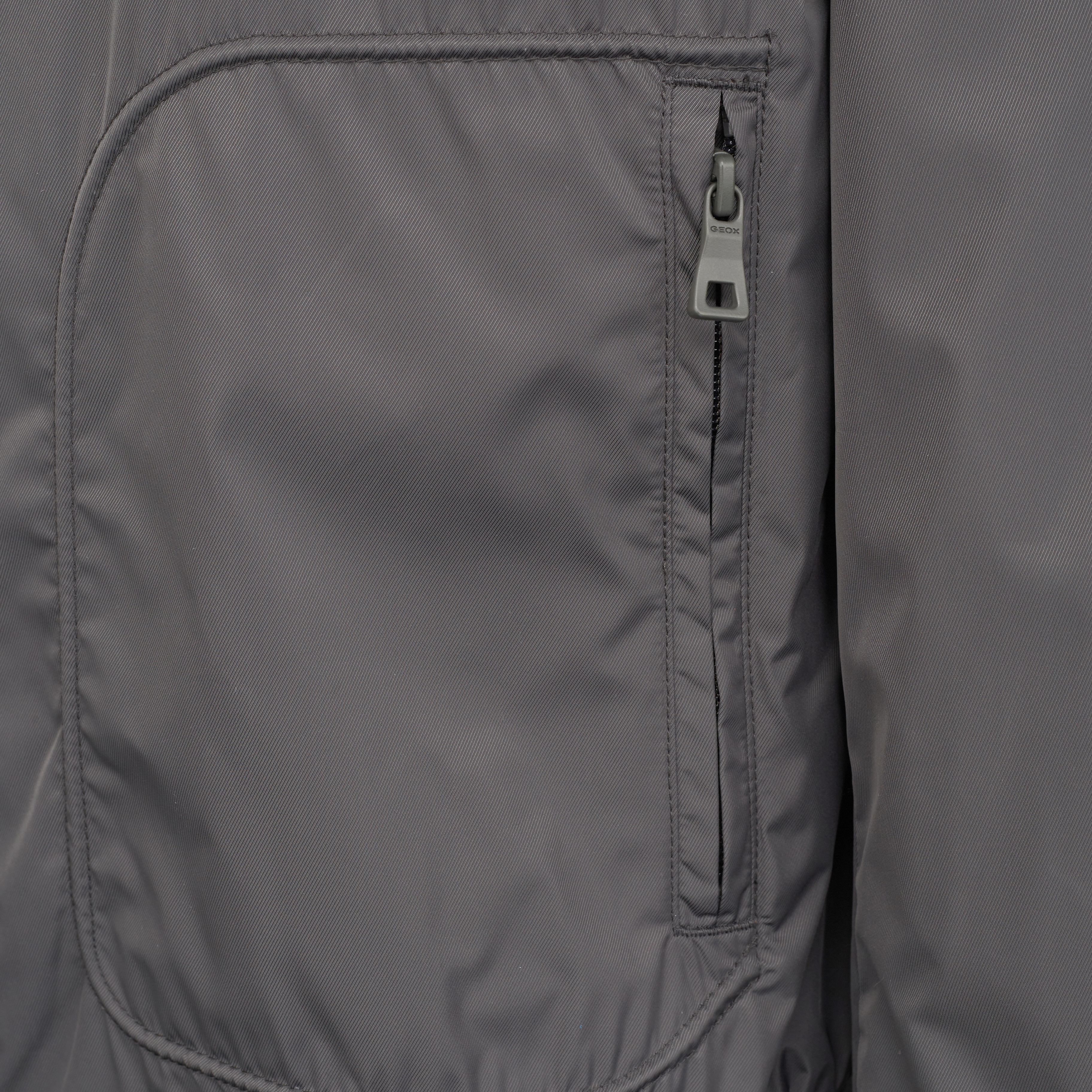 Dark grey men&#039;s jacket Geox Snake - Men