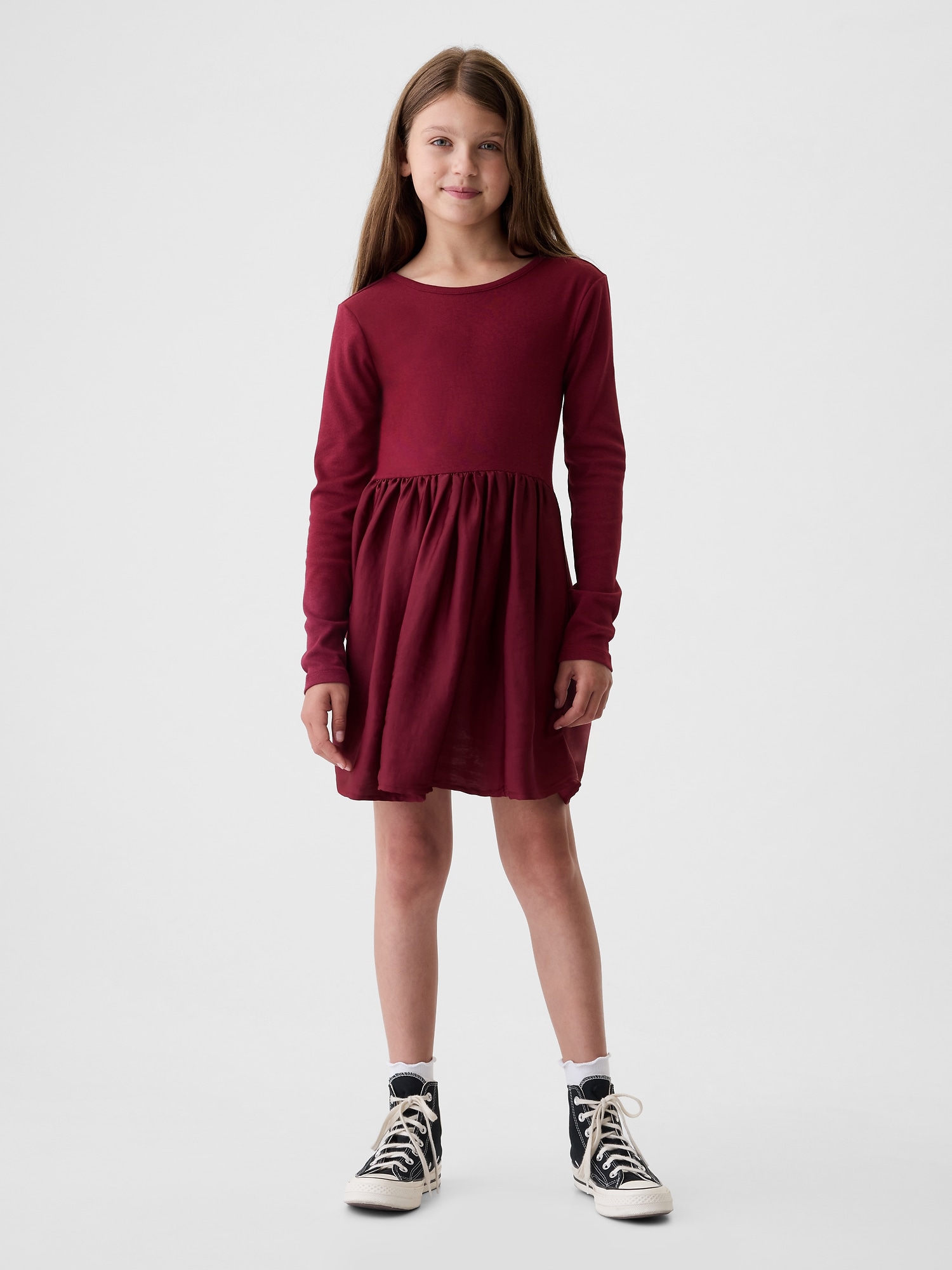 GAP Childrens dress with satin skirt - Girls