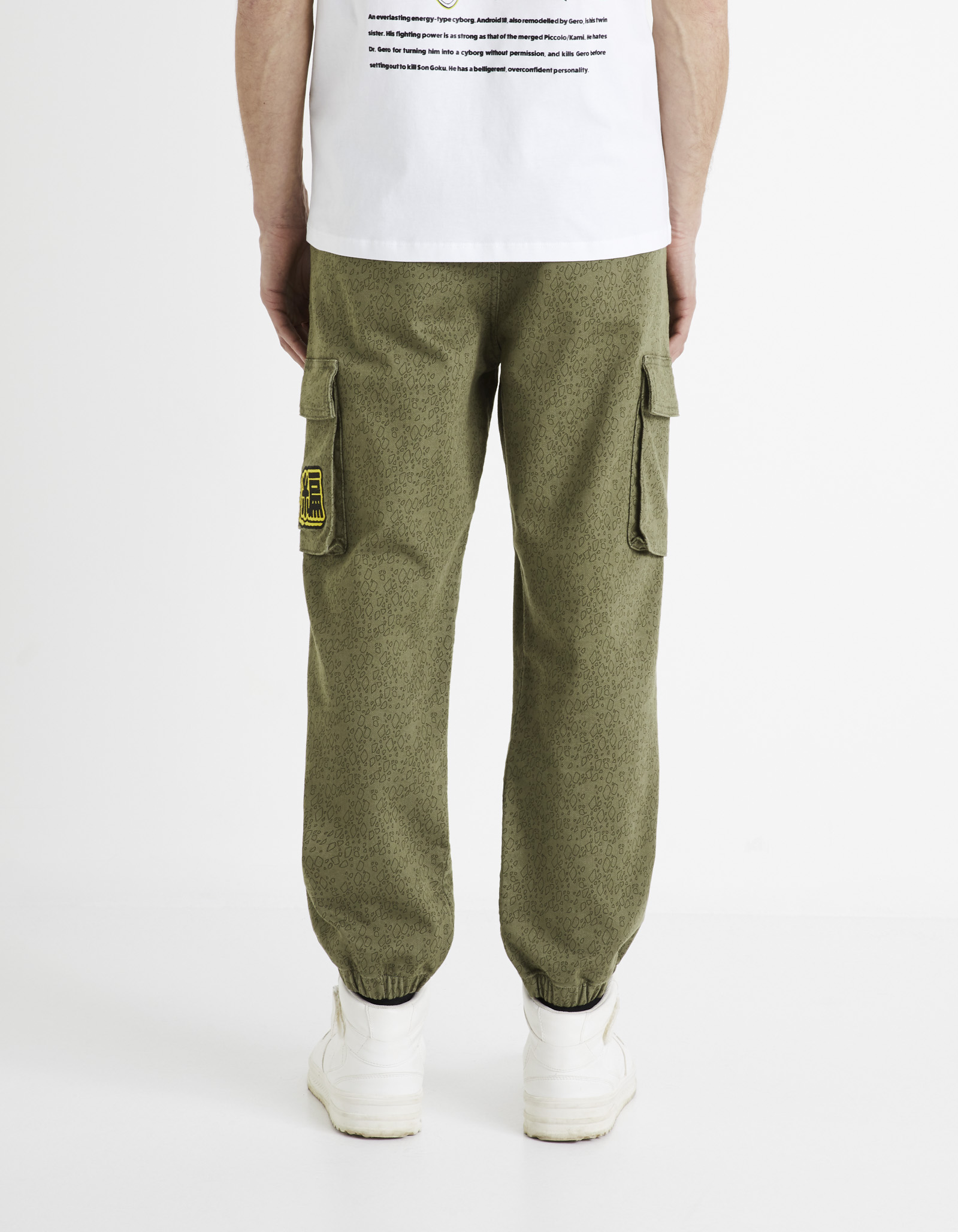 Pantaloni casual pentru barbati Celio - verde