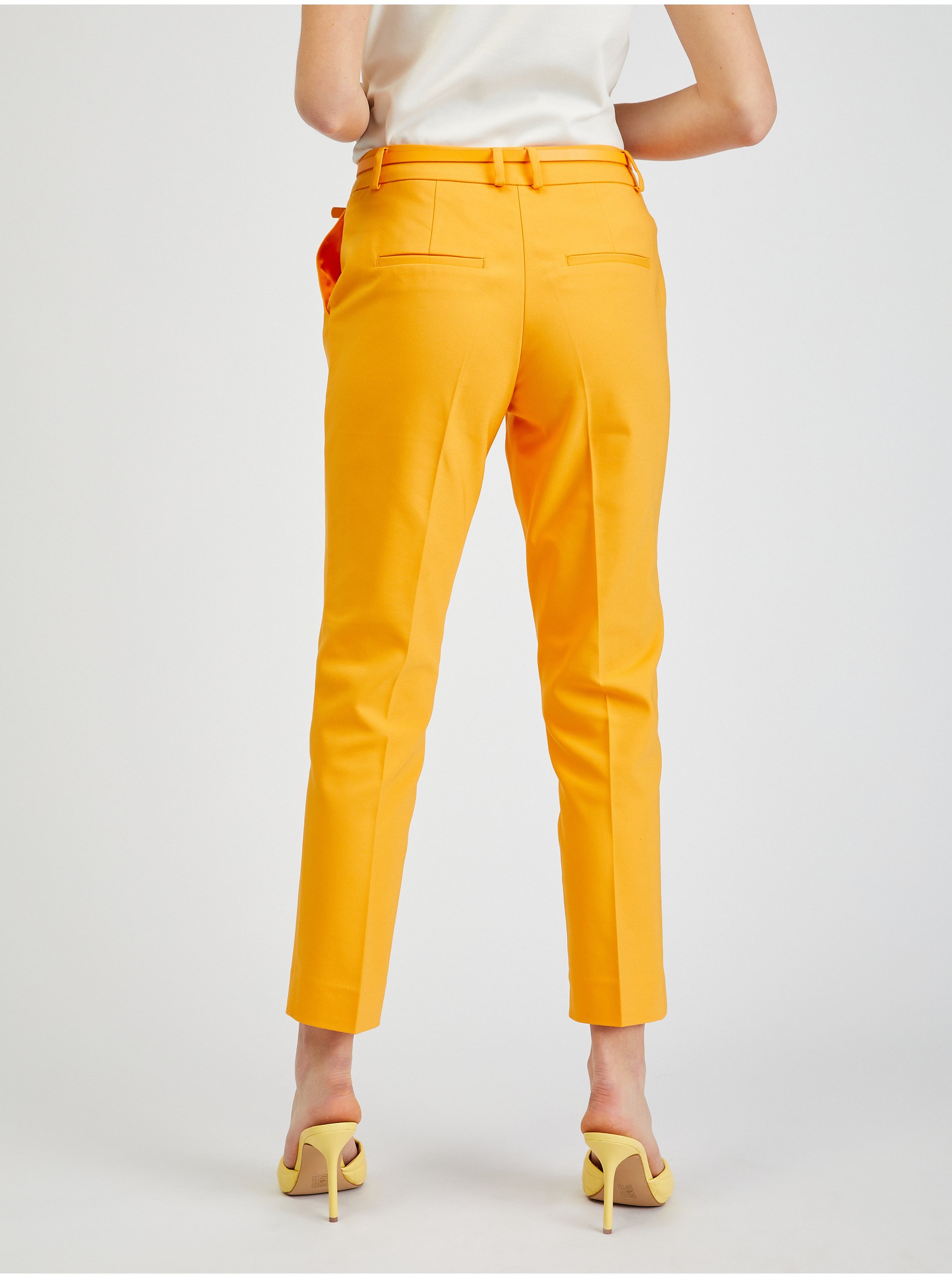 Elegantné nohavice pre ženy ORSAY - oranžová