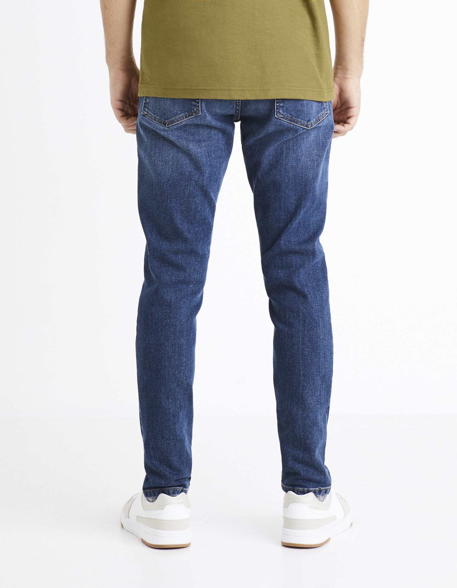 Skinny fit pentru barbati Celio - albastru