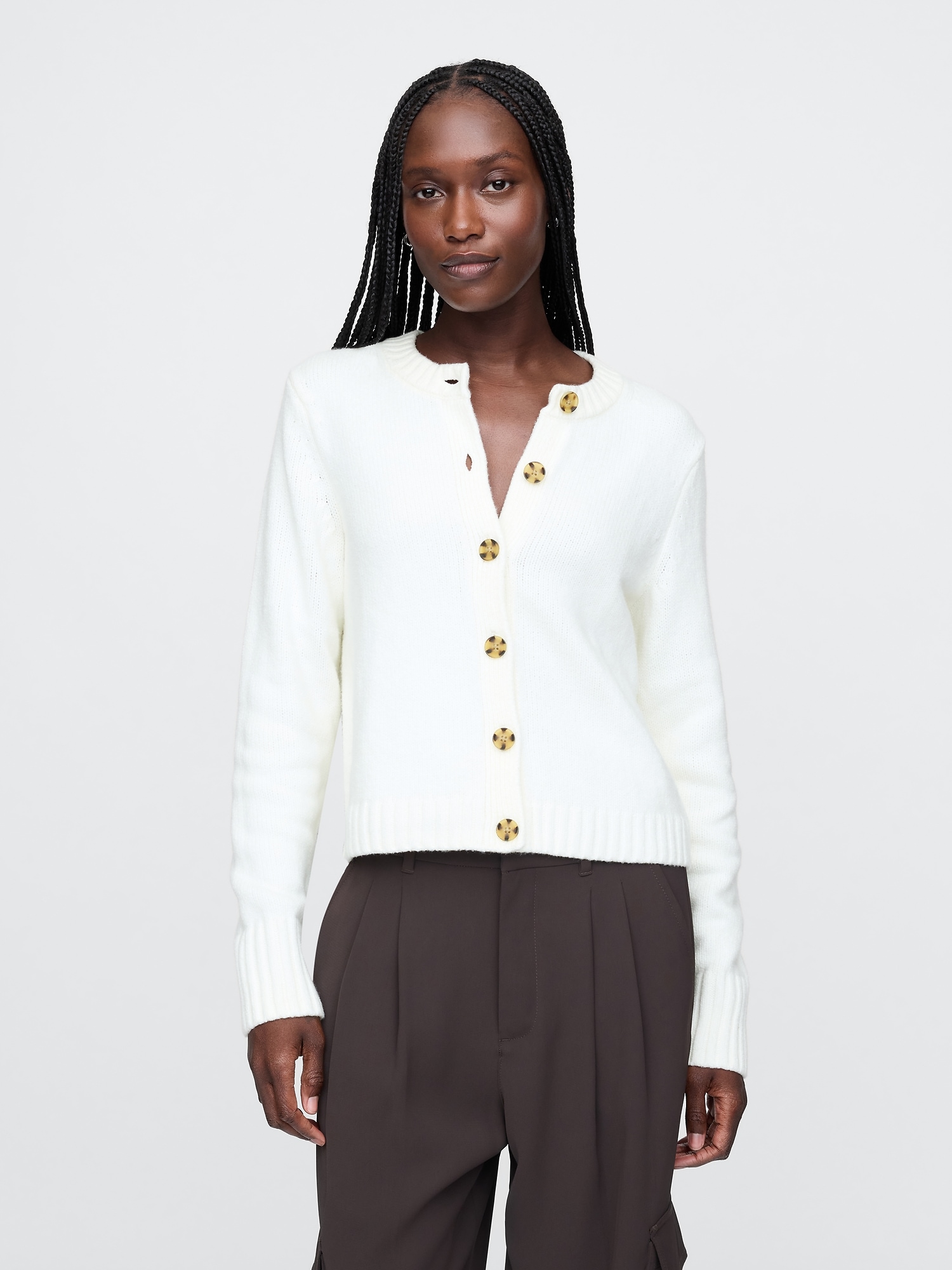GAP Crop cardigan CashSoft - Womens