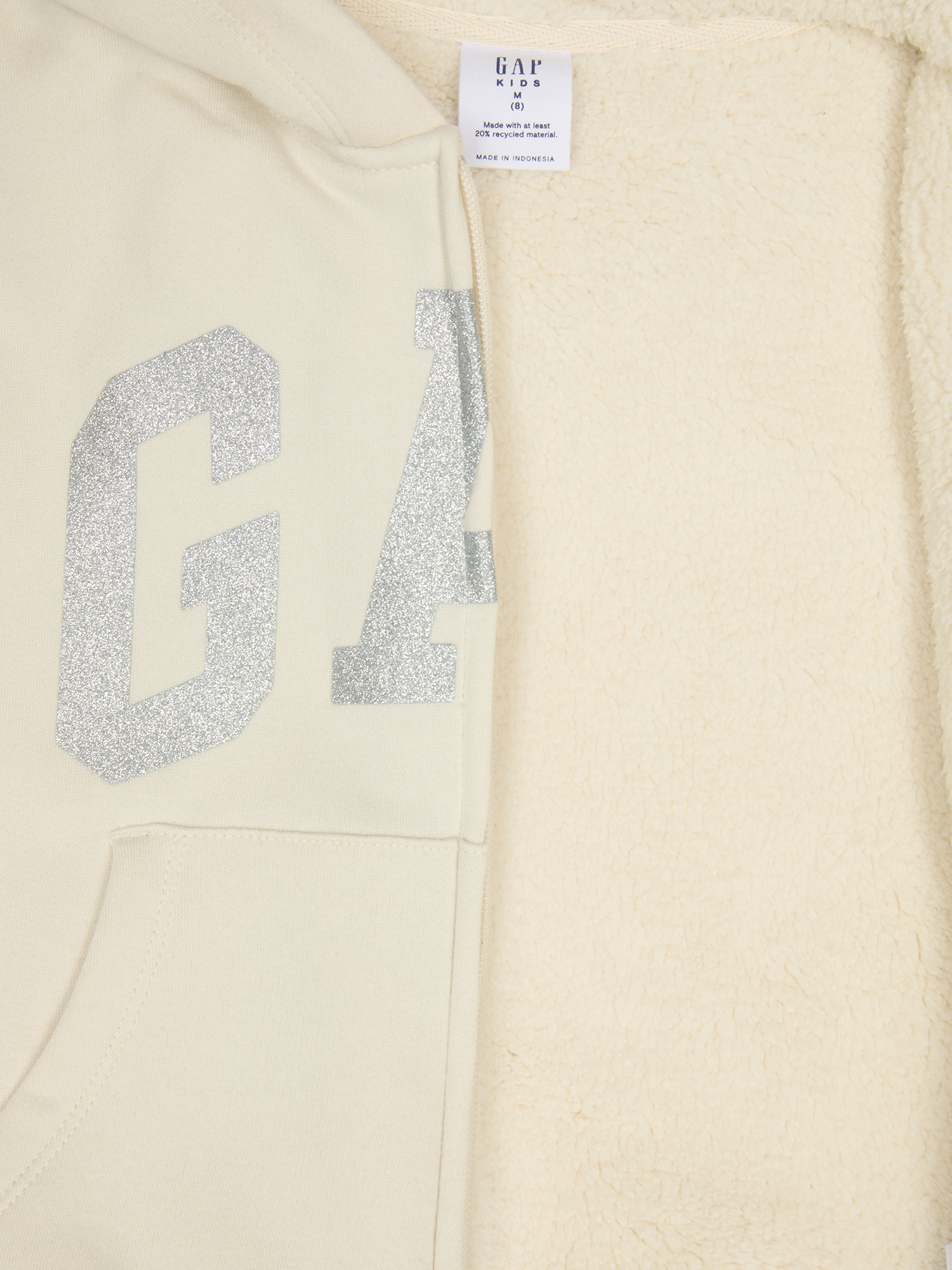 GAP Kids Insulated Sherpa Sweatshirt - Girls