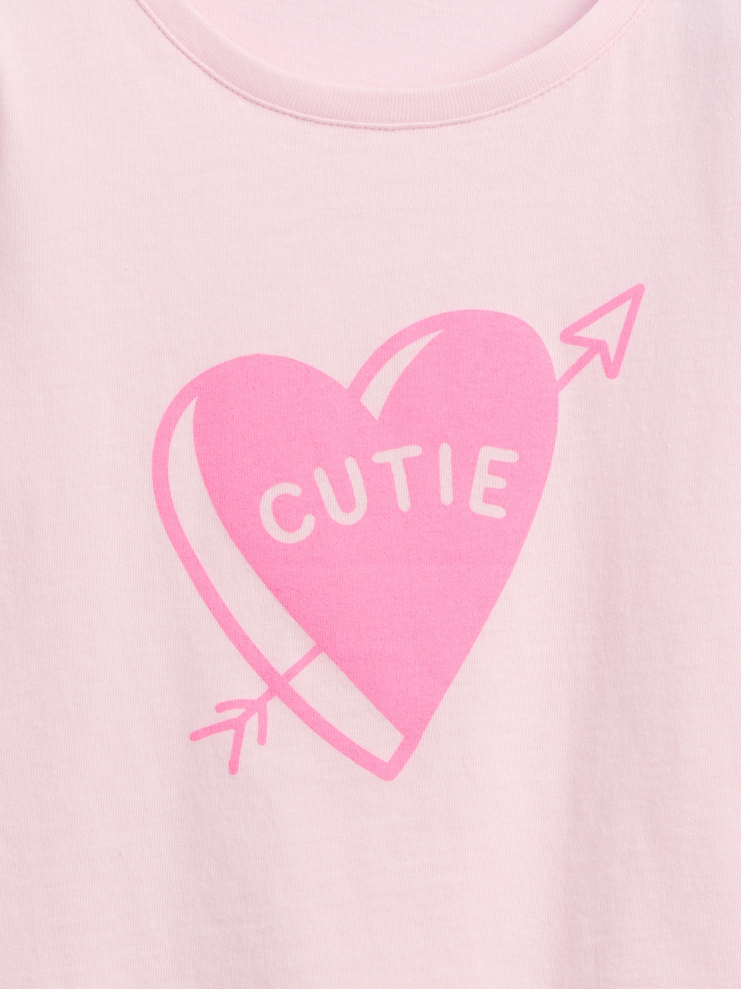 Tricou GAP pentru copii cu motiv de inimă