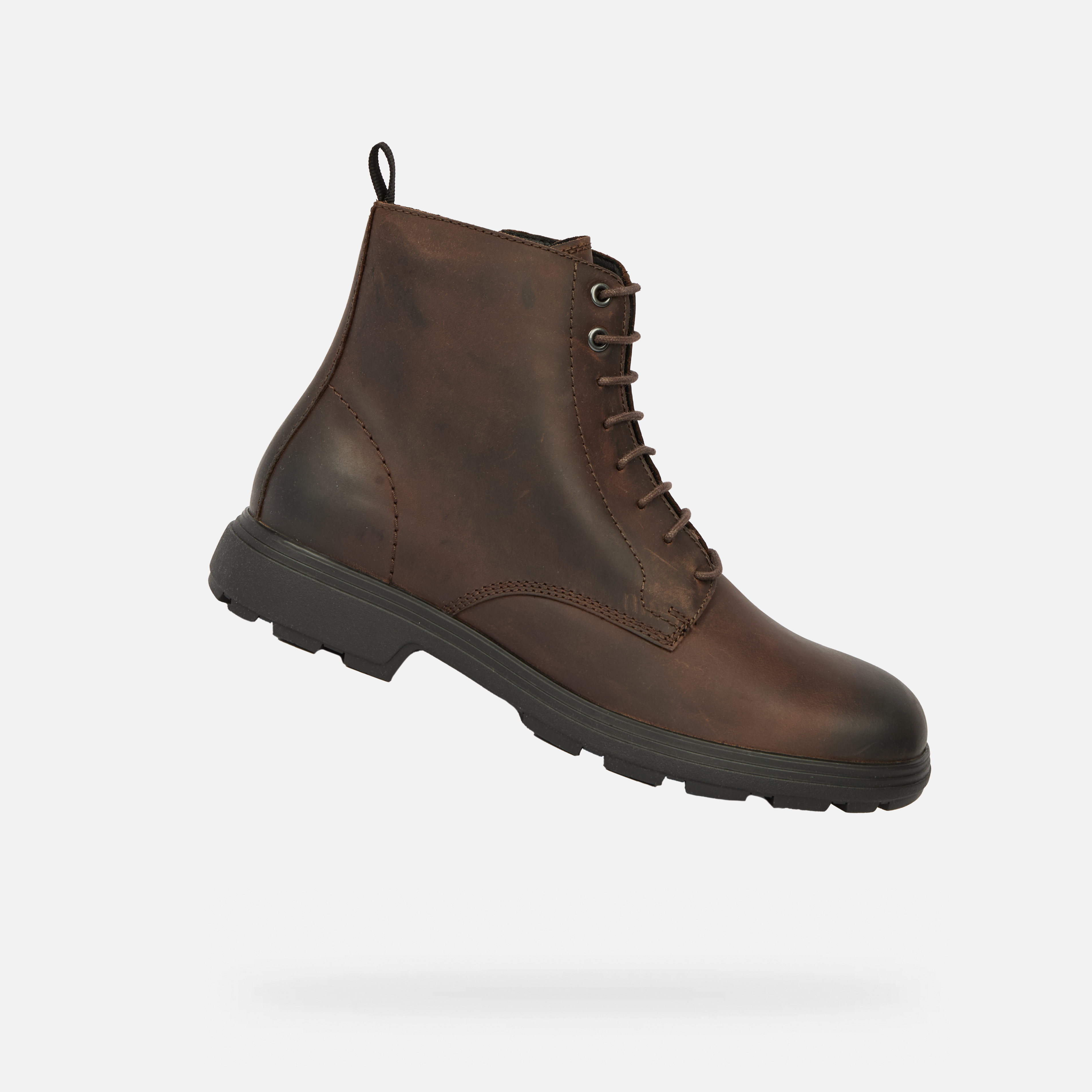 Geox Meiern Mens Brown Ankle Boots - Mens