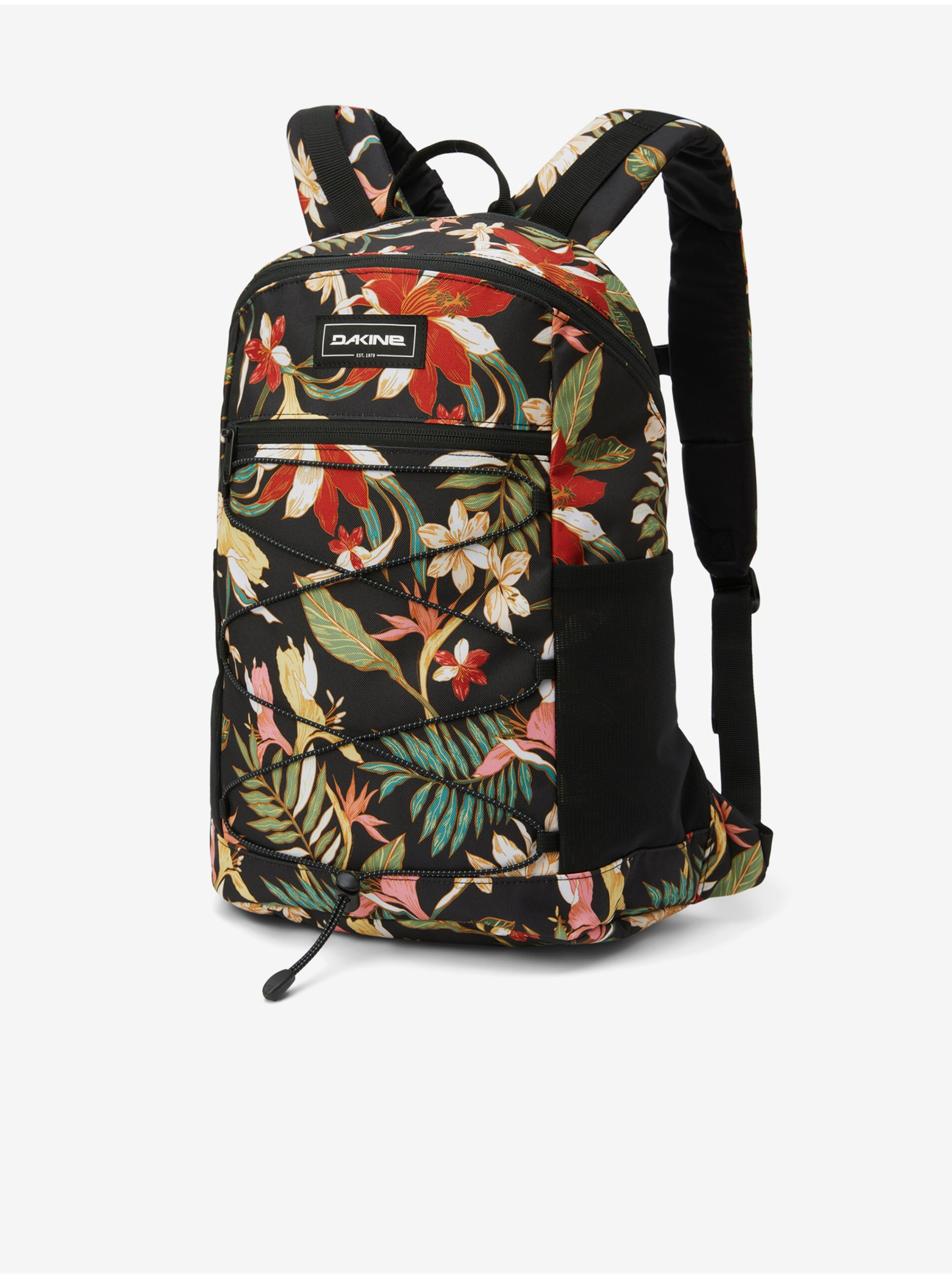 Beige-black floral backpack Dakine Wndr 18 l - Women's