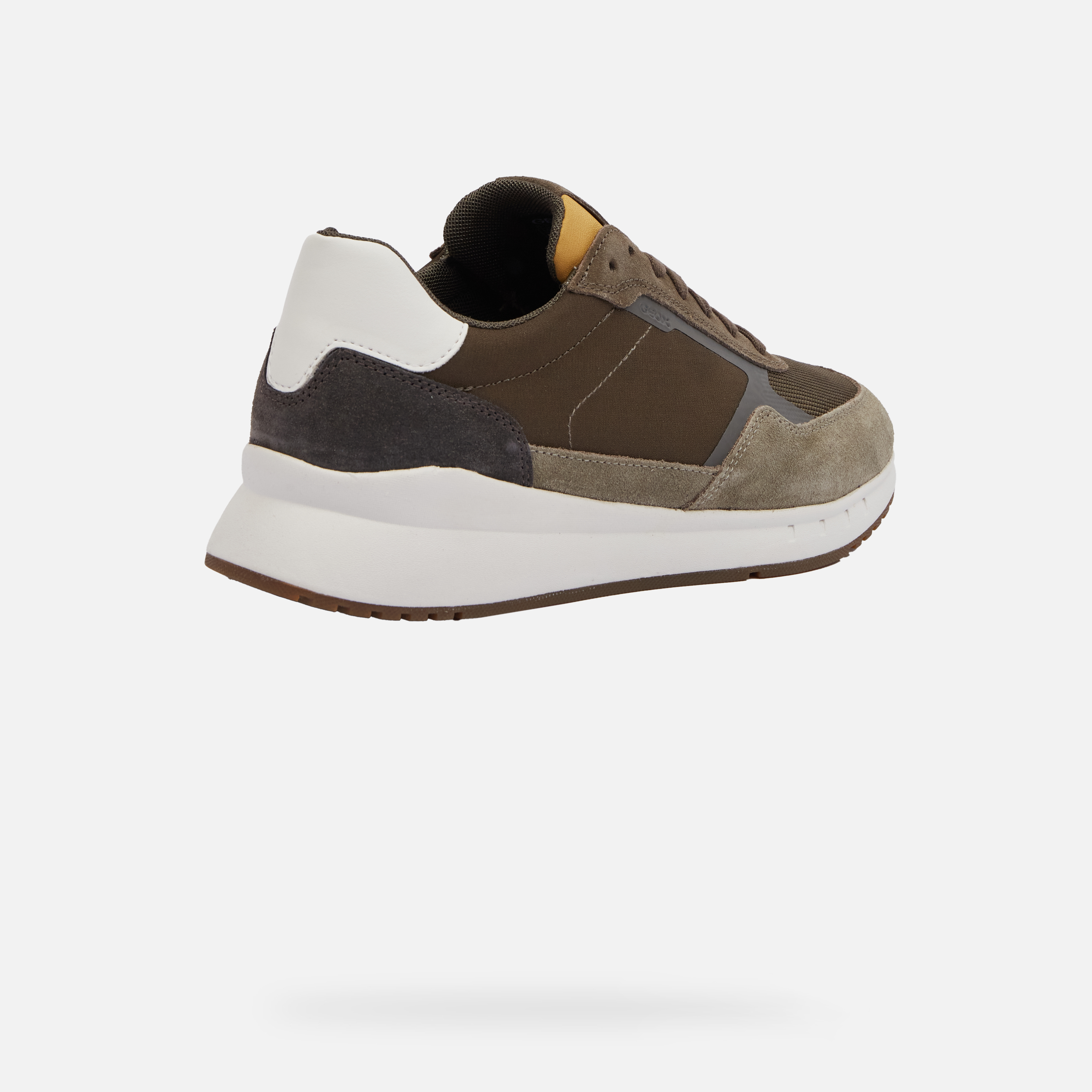 Light green men&#039;s sneakers Geox Branthon - Men&#039;s