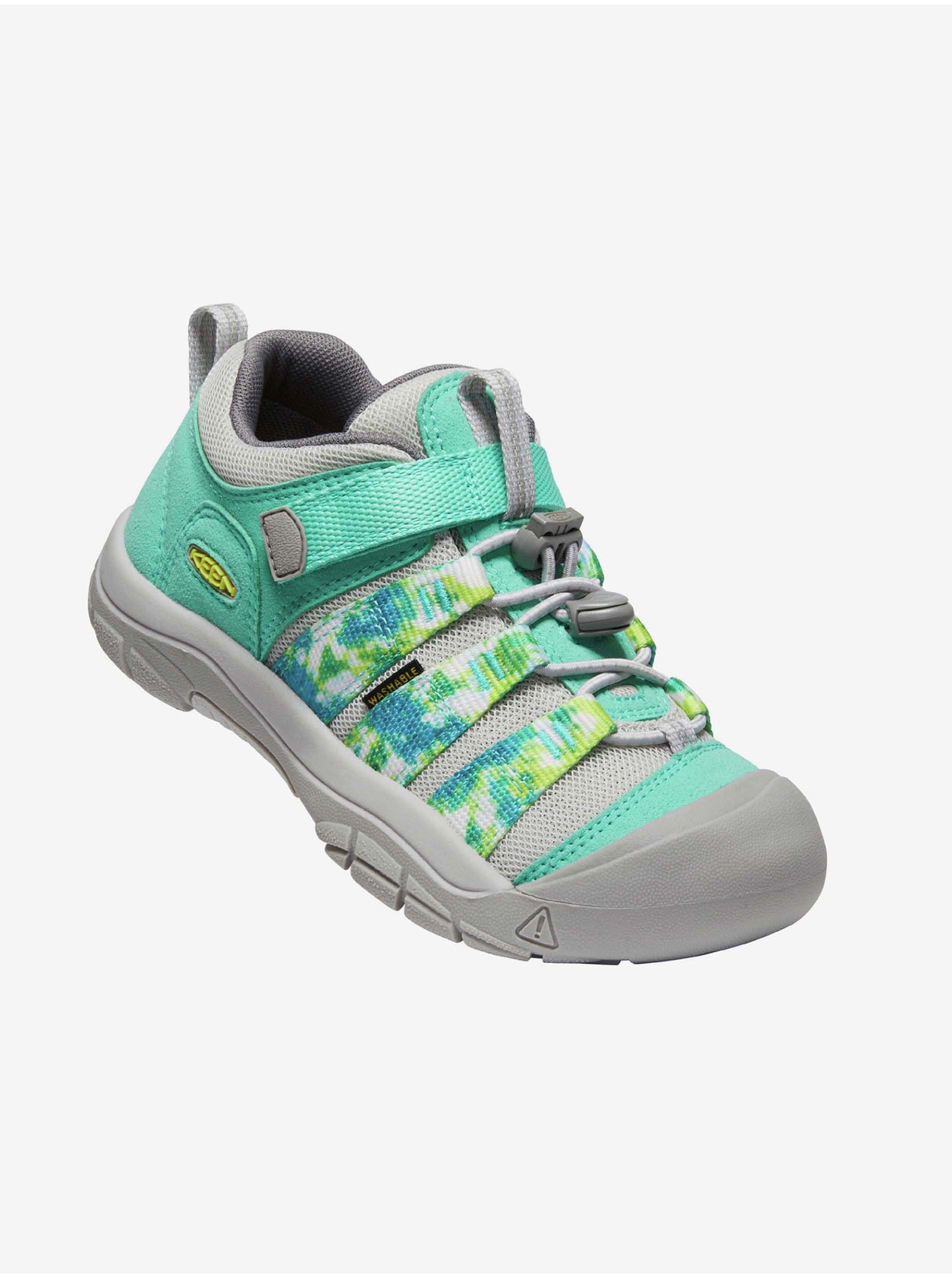 Turquoise Girls Pattern Sneakers Keen Newport - Unisex