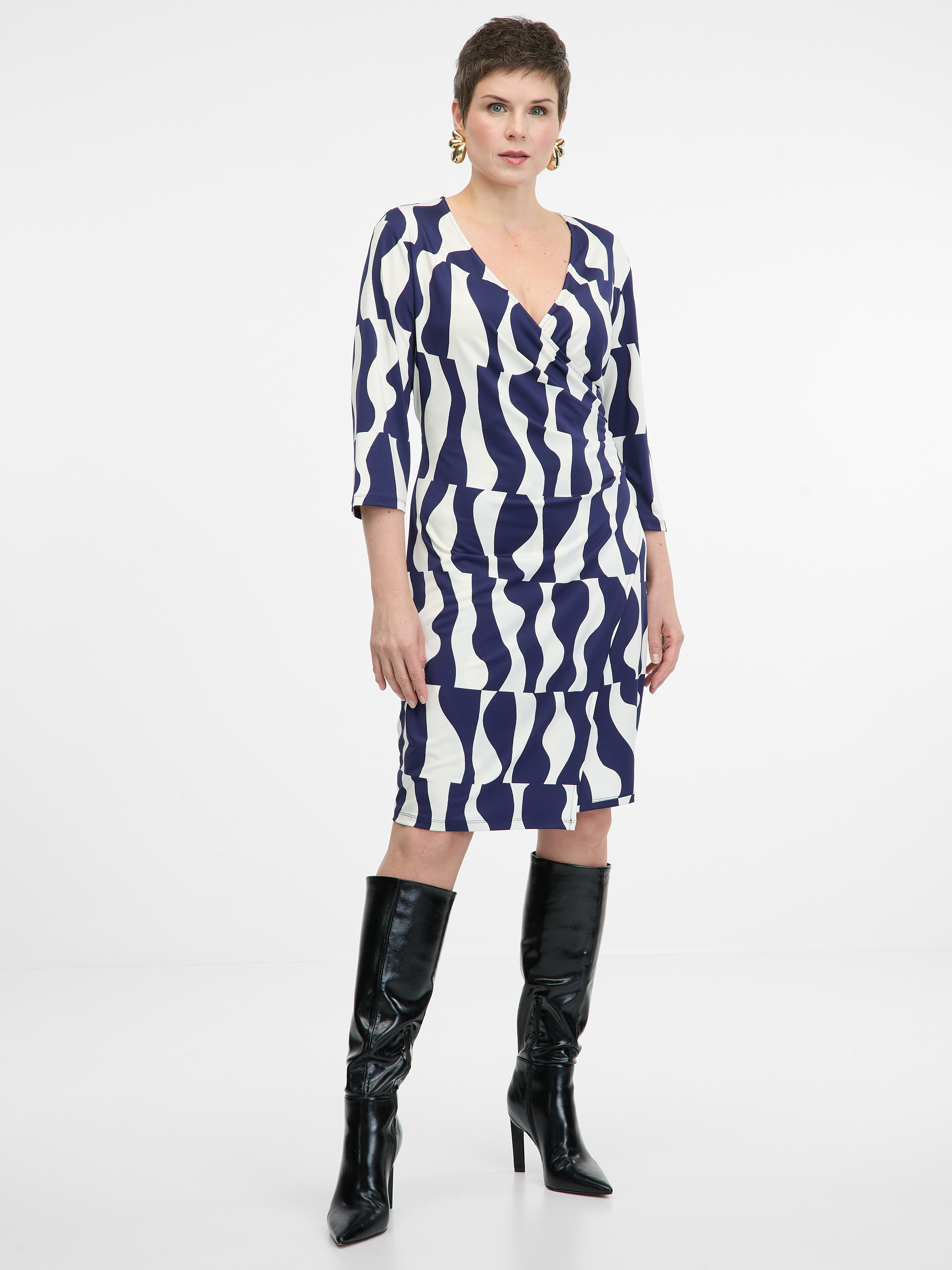 Dark blue women's dress ORSAY - Women's