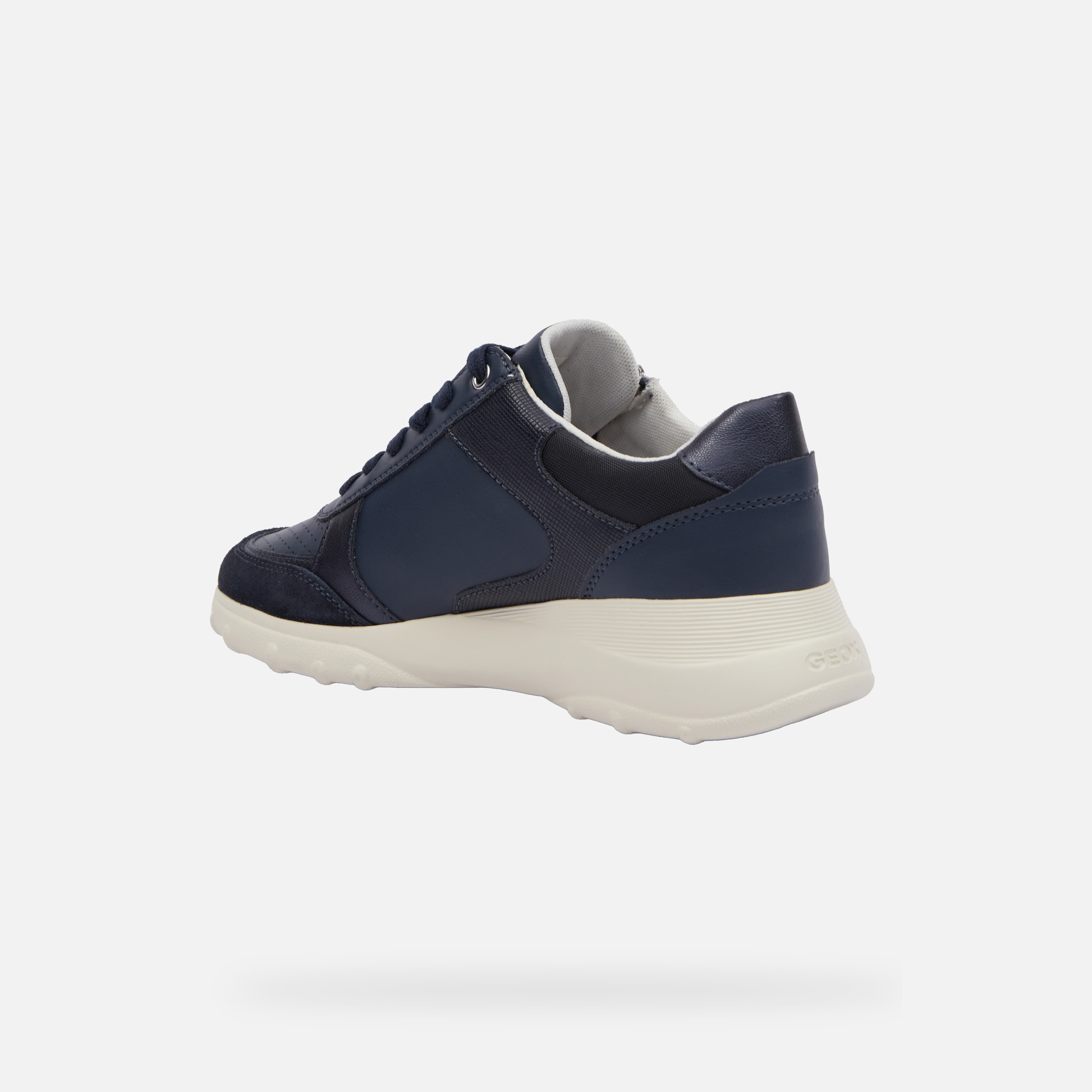 Dark blue women's sneakers Geox Allenie - Women's