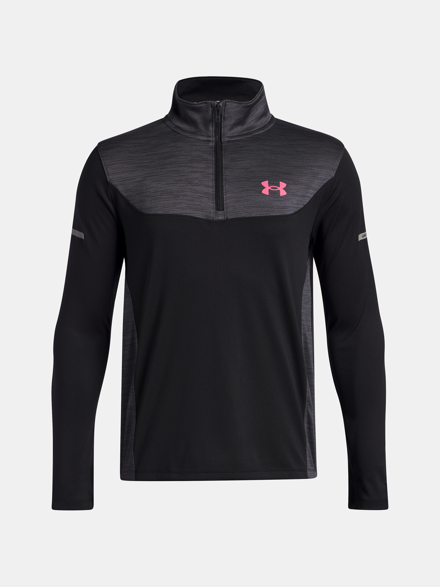 Under Armour UA Tech Utility 1/4 Zip-BLK Boys' T-Shirt - Boys