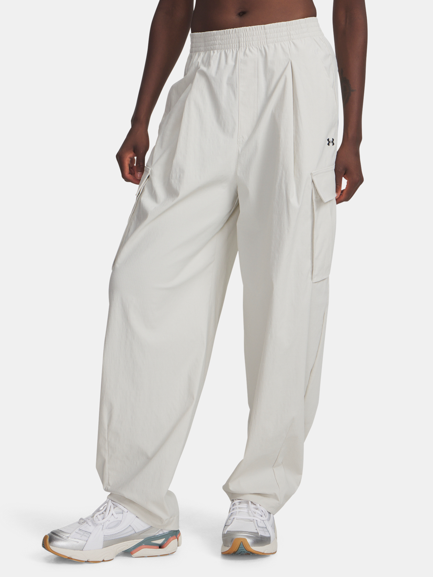 Under Armour UA Unstoppable Rstop Cargo-WHT Womens Sports Trousers - Womens