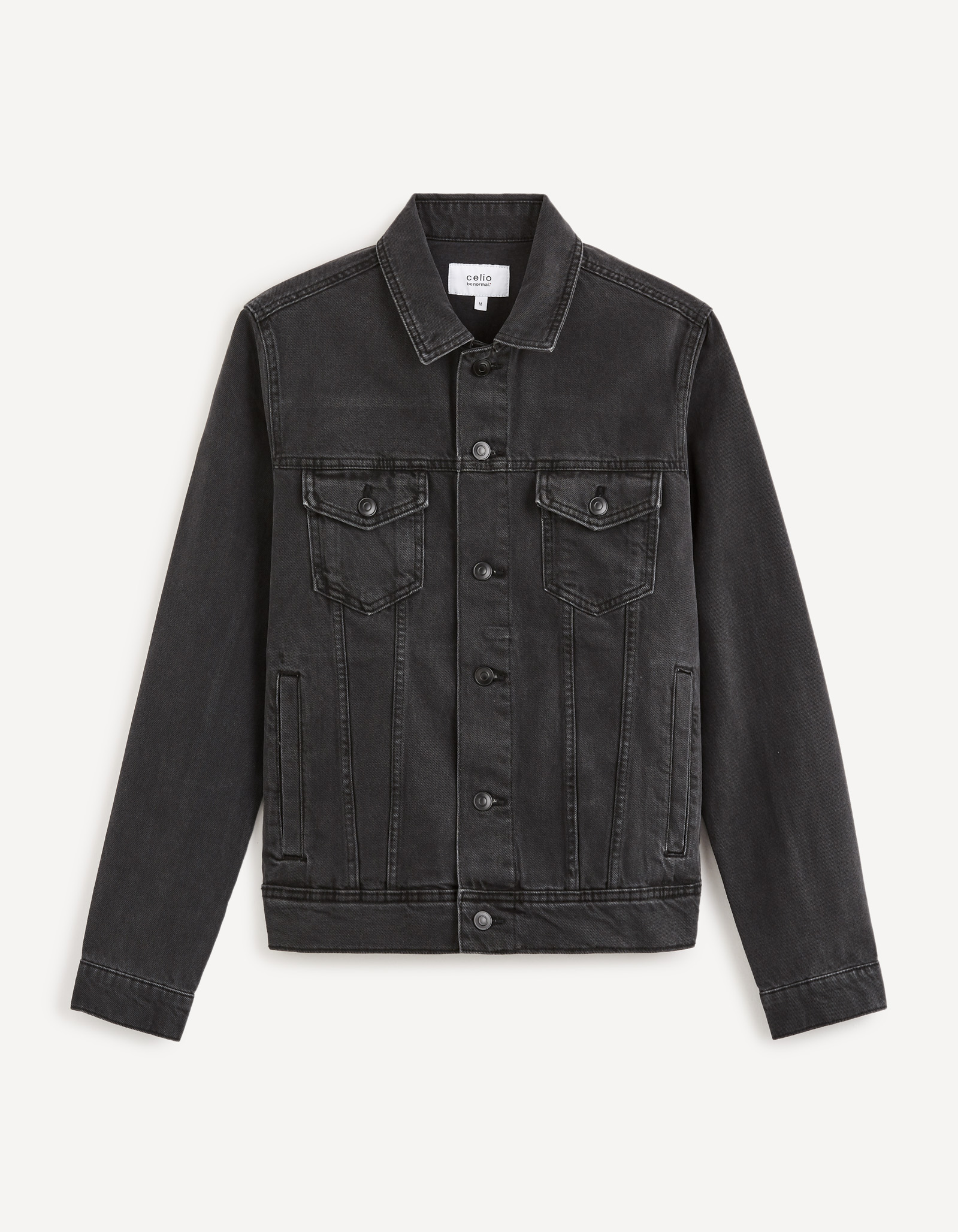 Jachete subtire pentru barbati Celio - negru