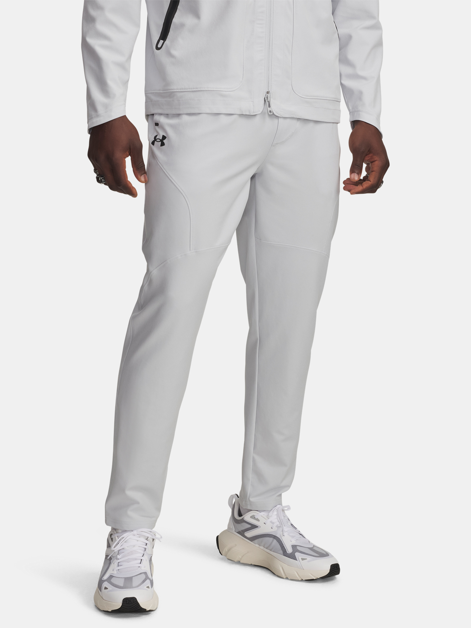 Men&#039;s Sports Pants Under Armour UA Unstoppable Tapered Pants-GRY - Men
