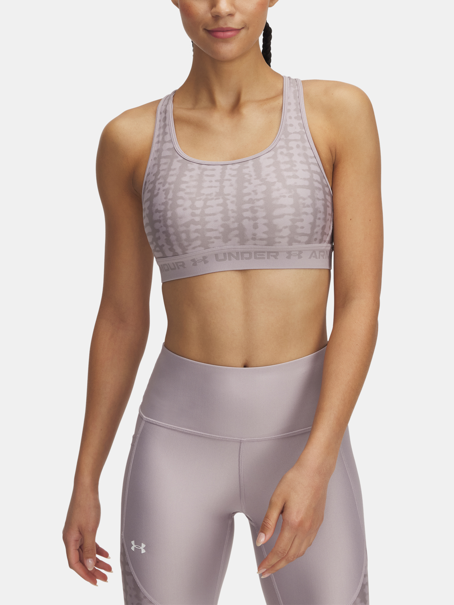 Dámská podprsenka Under Armour Crossback Mid Print - Dámské