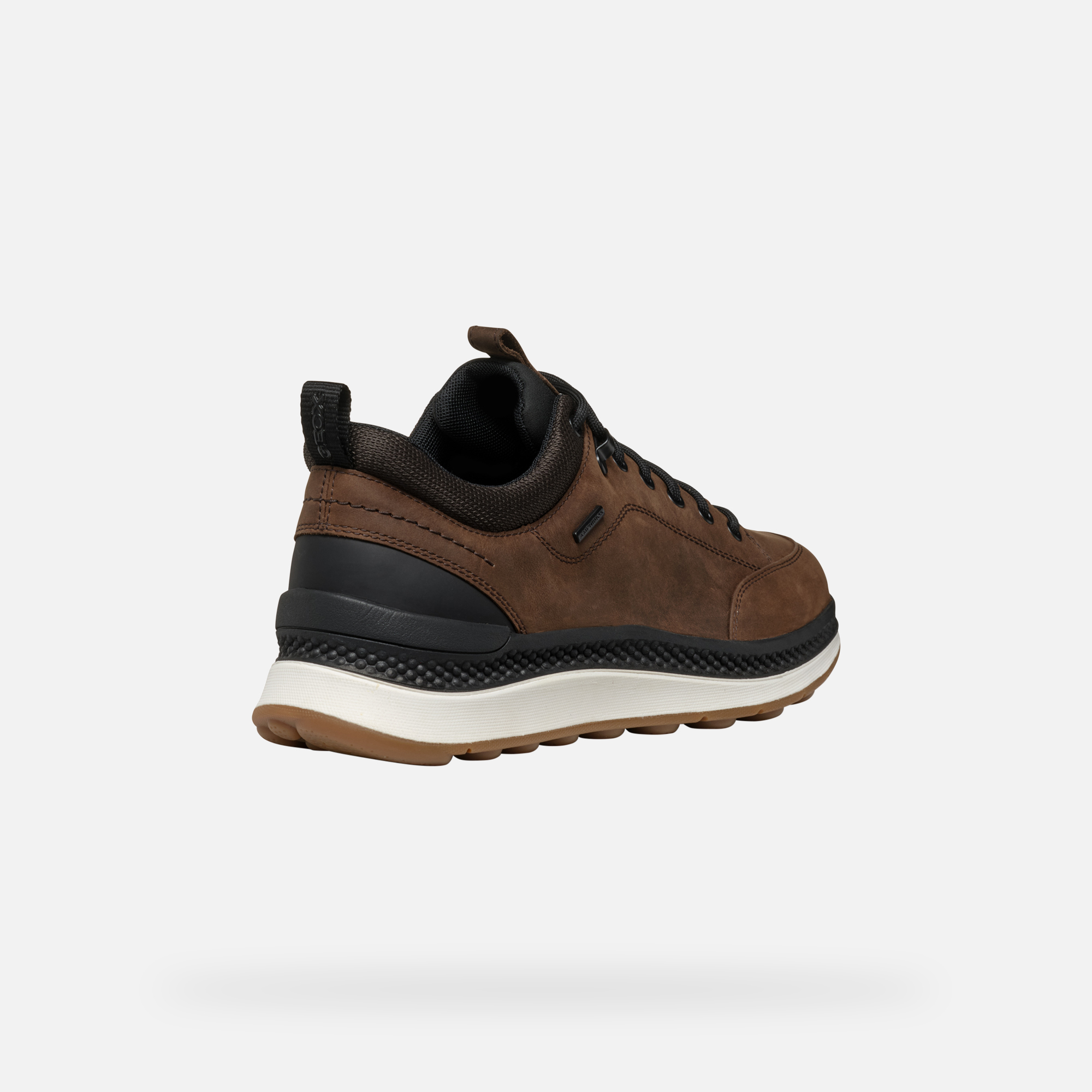 Brown men's sneakers Geox Spherica Actif X2 - Men's