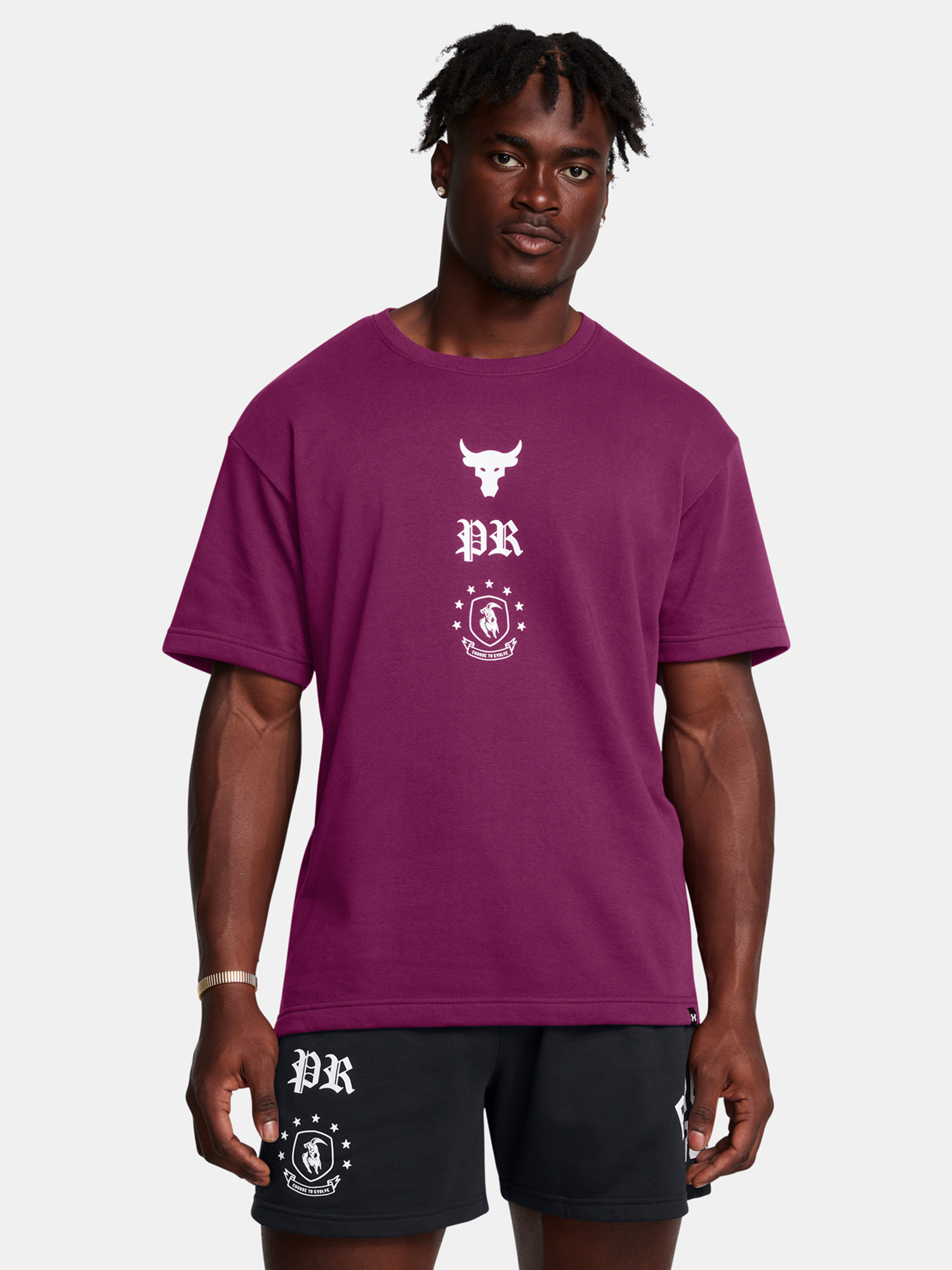 Under Armour Men's T-Shirt Pjt Rck Terry SS - Men