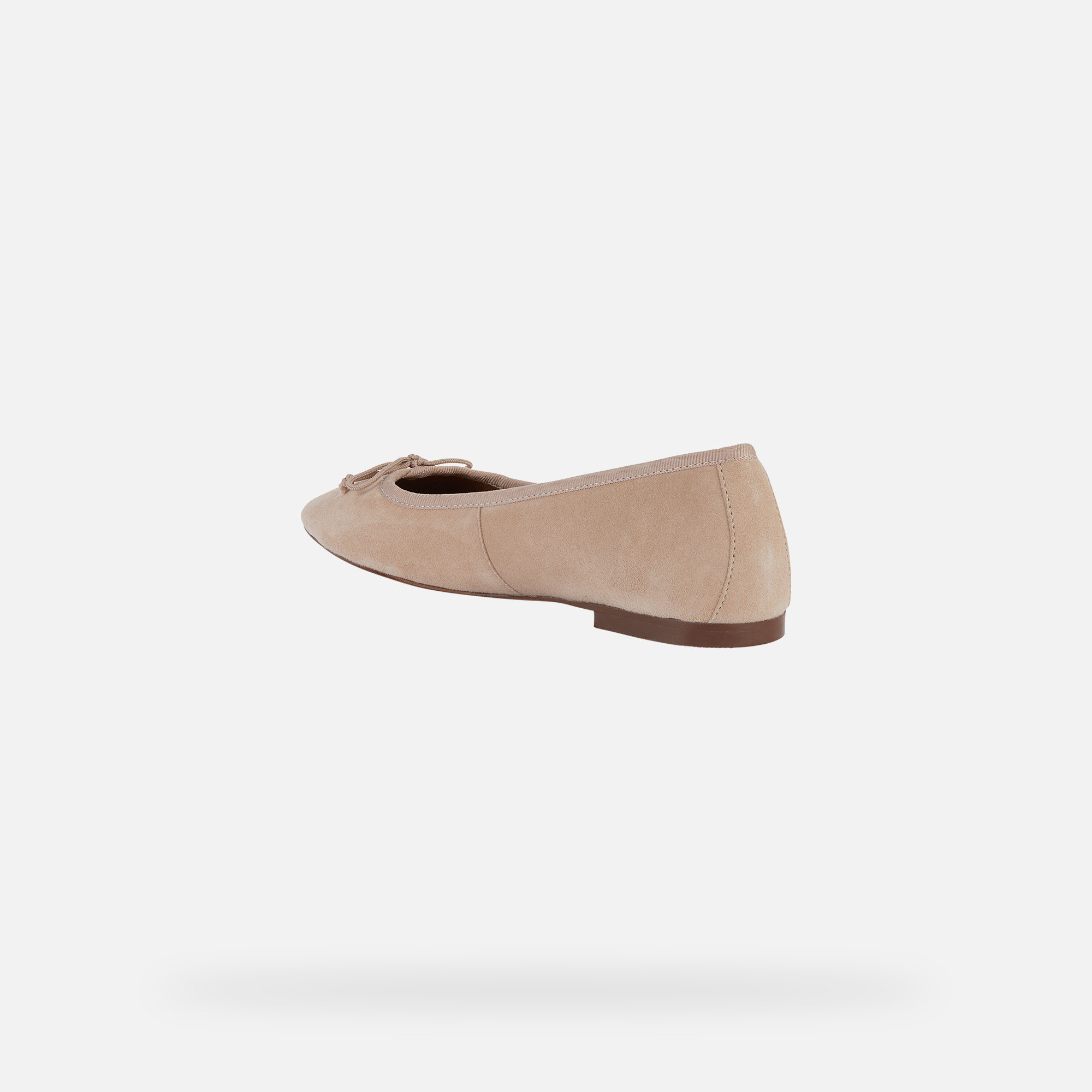 Beige women's ballet flats Geox Marsilea - Women's