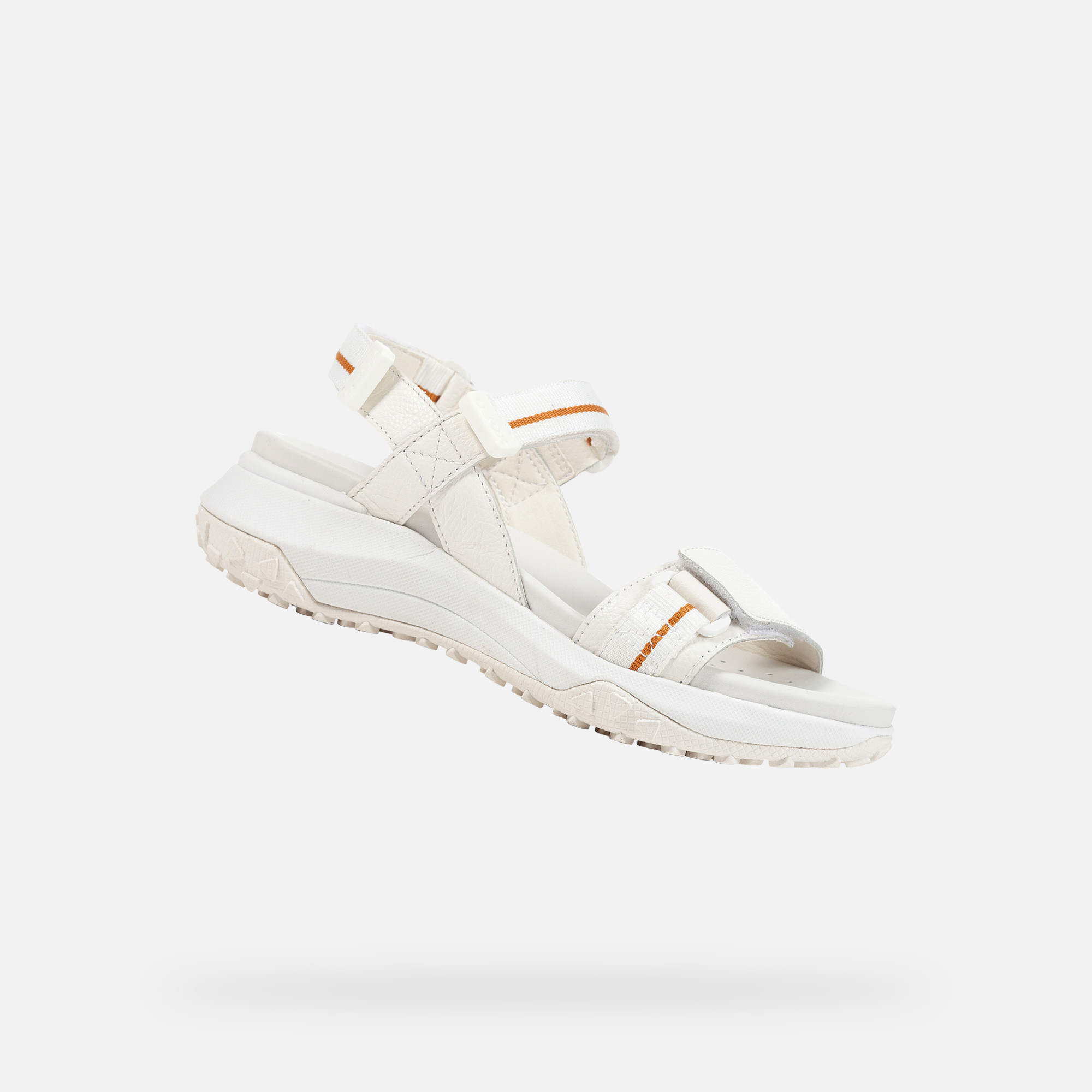 White women&#039;s sandals Geox Sorapis + Grip - Women