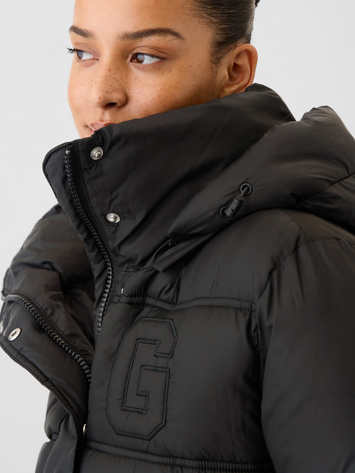 GAP Quilted waterproof crop jacket - Women&#039;s