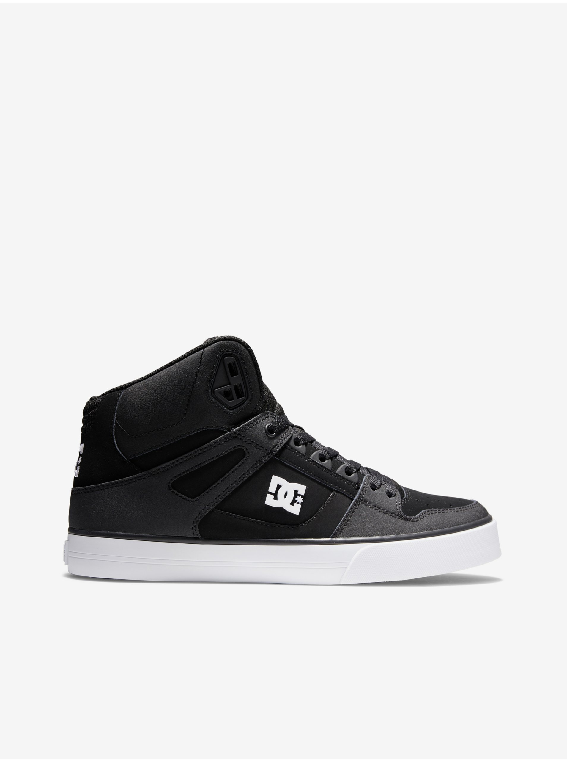 Tenisky - DC Shoes Pure High Top WC Black/Black/White Čierna