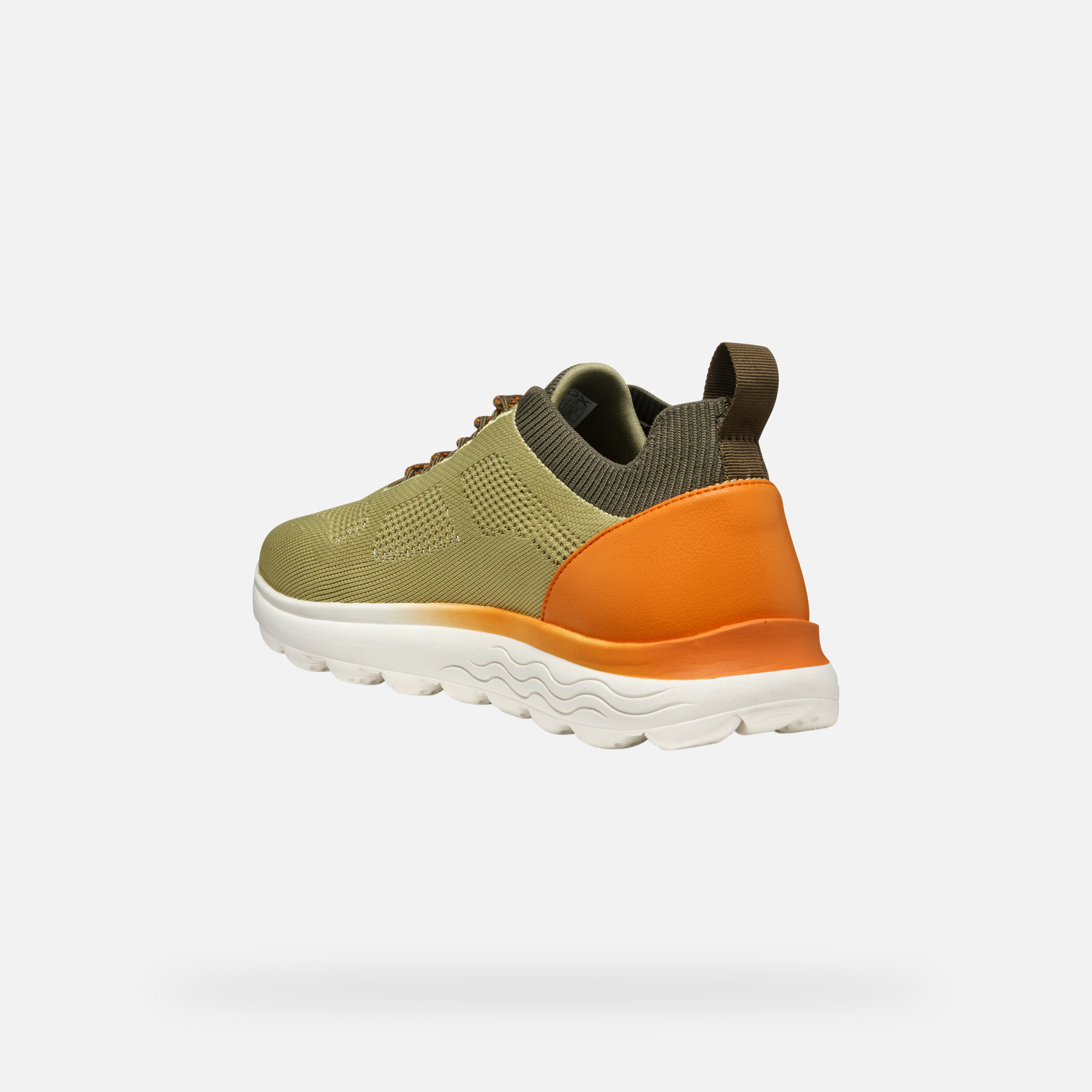 Light green men's sneakers Geox Spherica - Men's