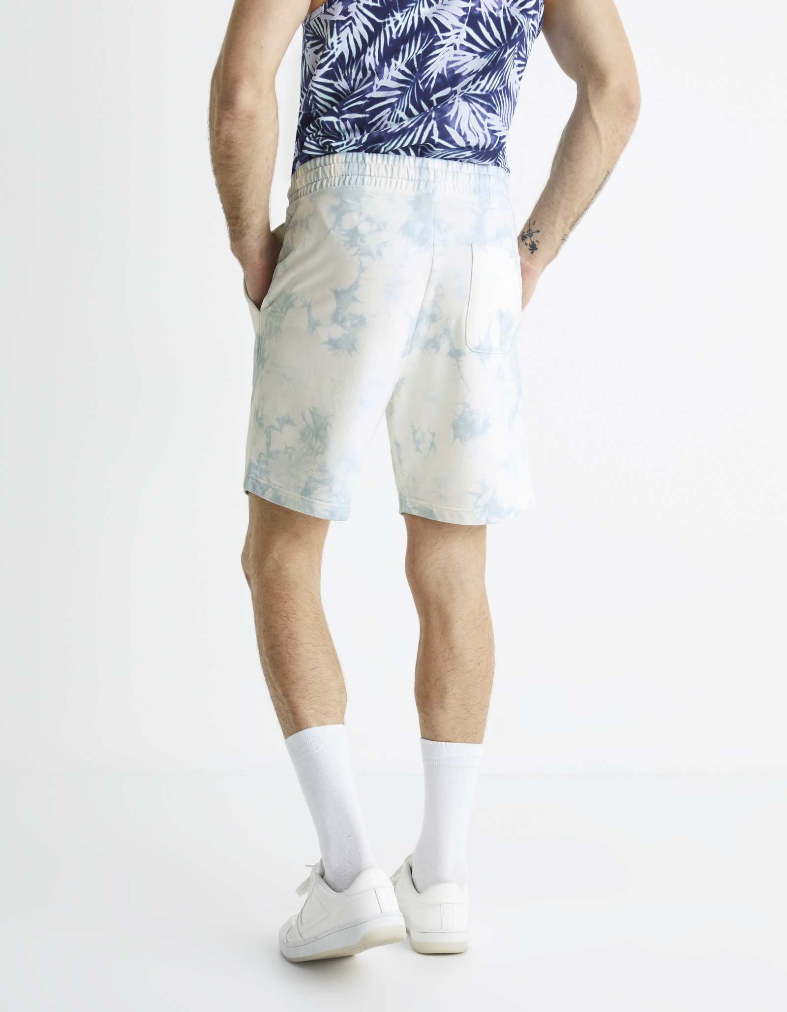 Pantaloni scurti pentru barbati Celio - albastru