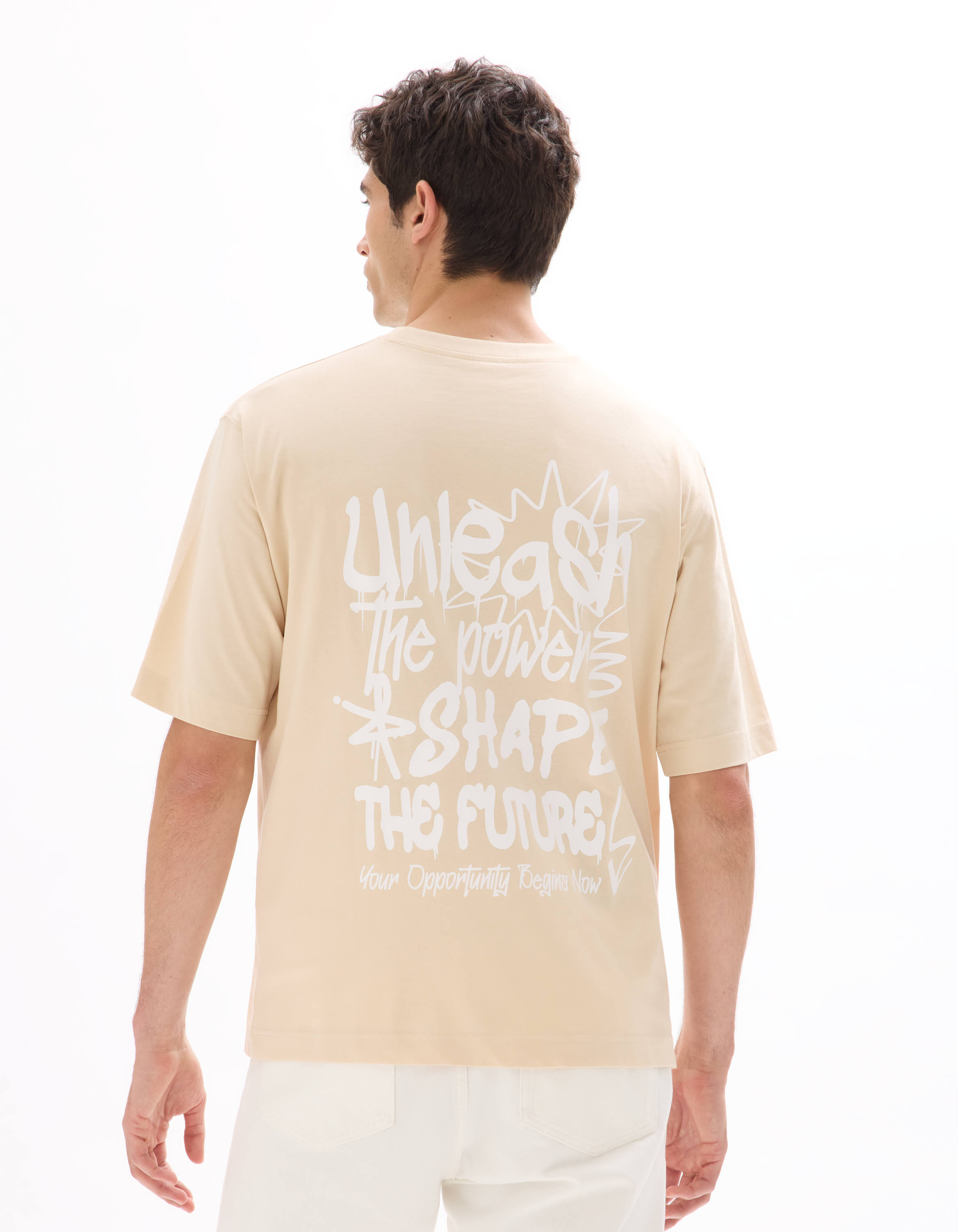 Celio T-shirt Mexgrafi oversize - Men's