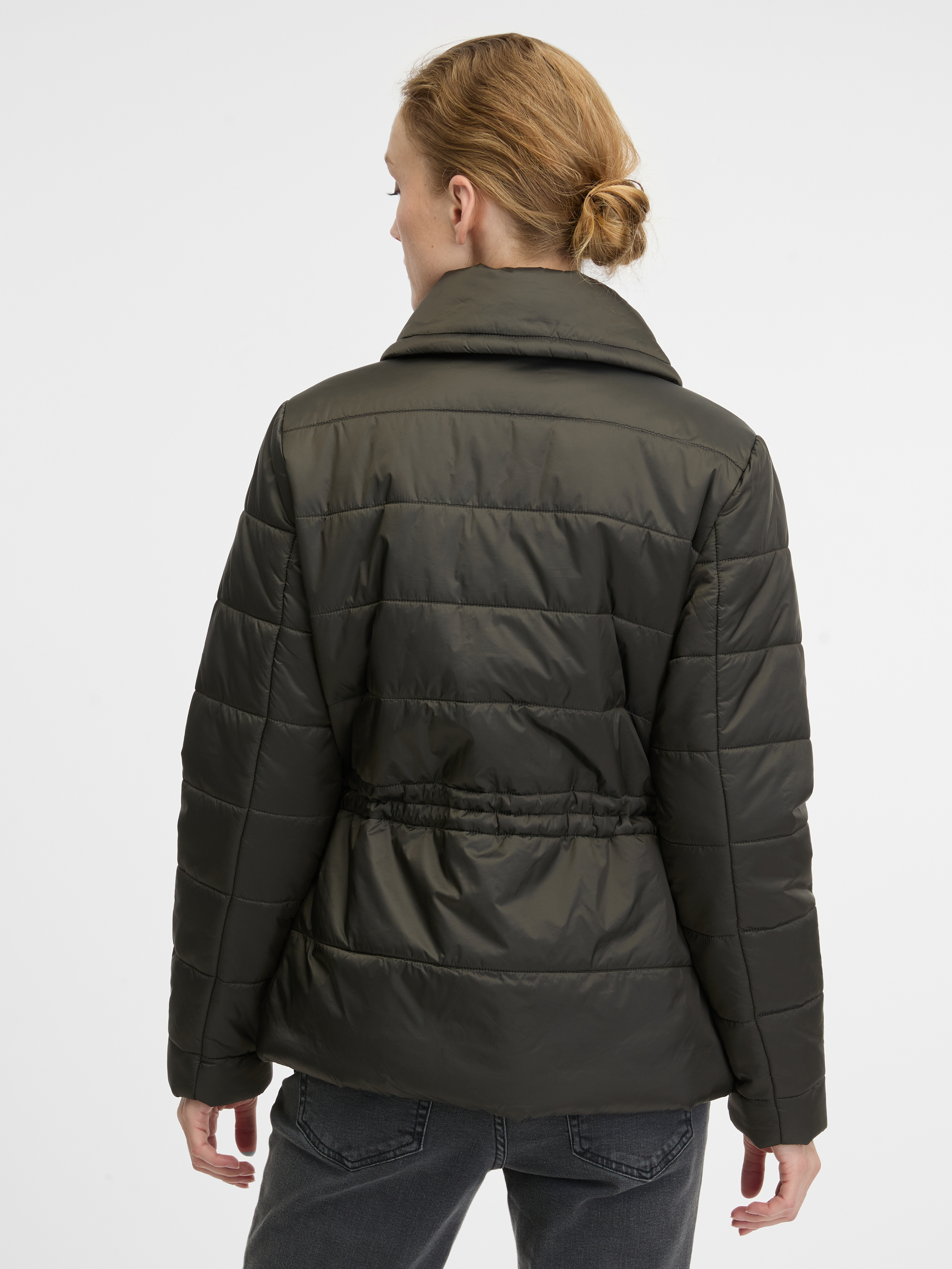 Khaki women's winter jacket ORSAY - Women's