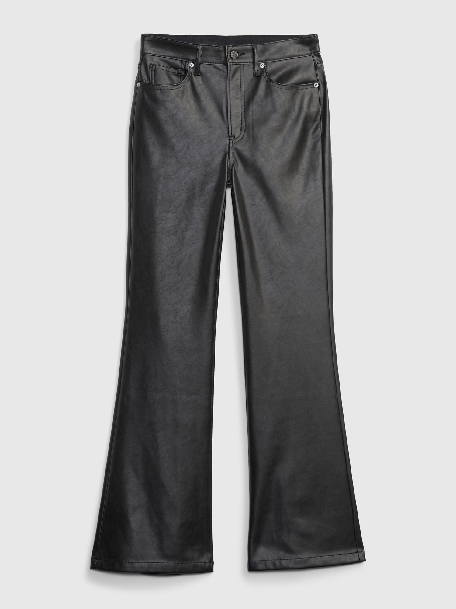 GAP Leatherette trousers High Rise &#039;70s - Women&#039;s