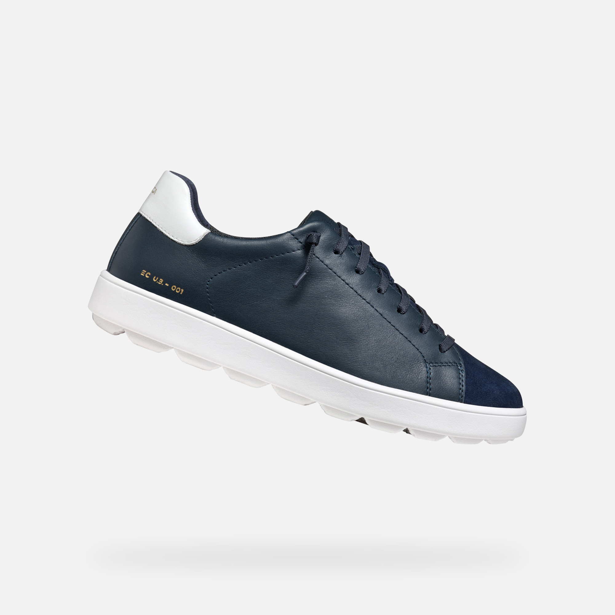Dark blue men&#039;s sneakers Spherica Geox ECUB-1 - Men&#039;s