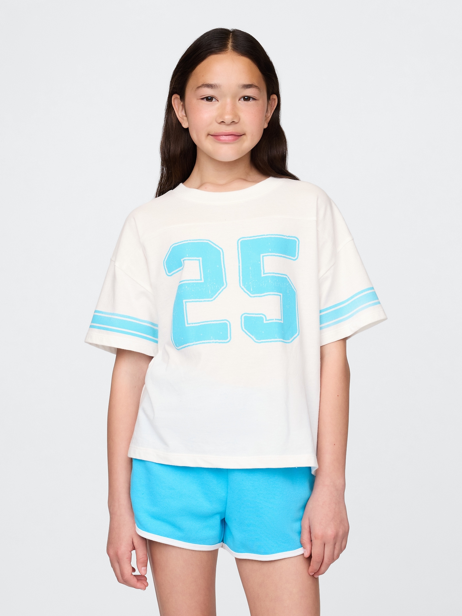 GAP Childrens oversize T-shirt Varsity - Girls