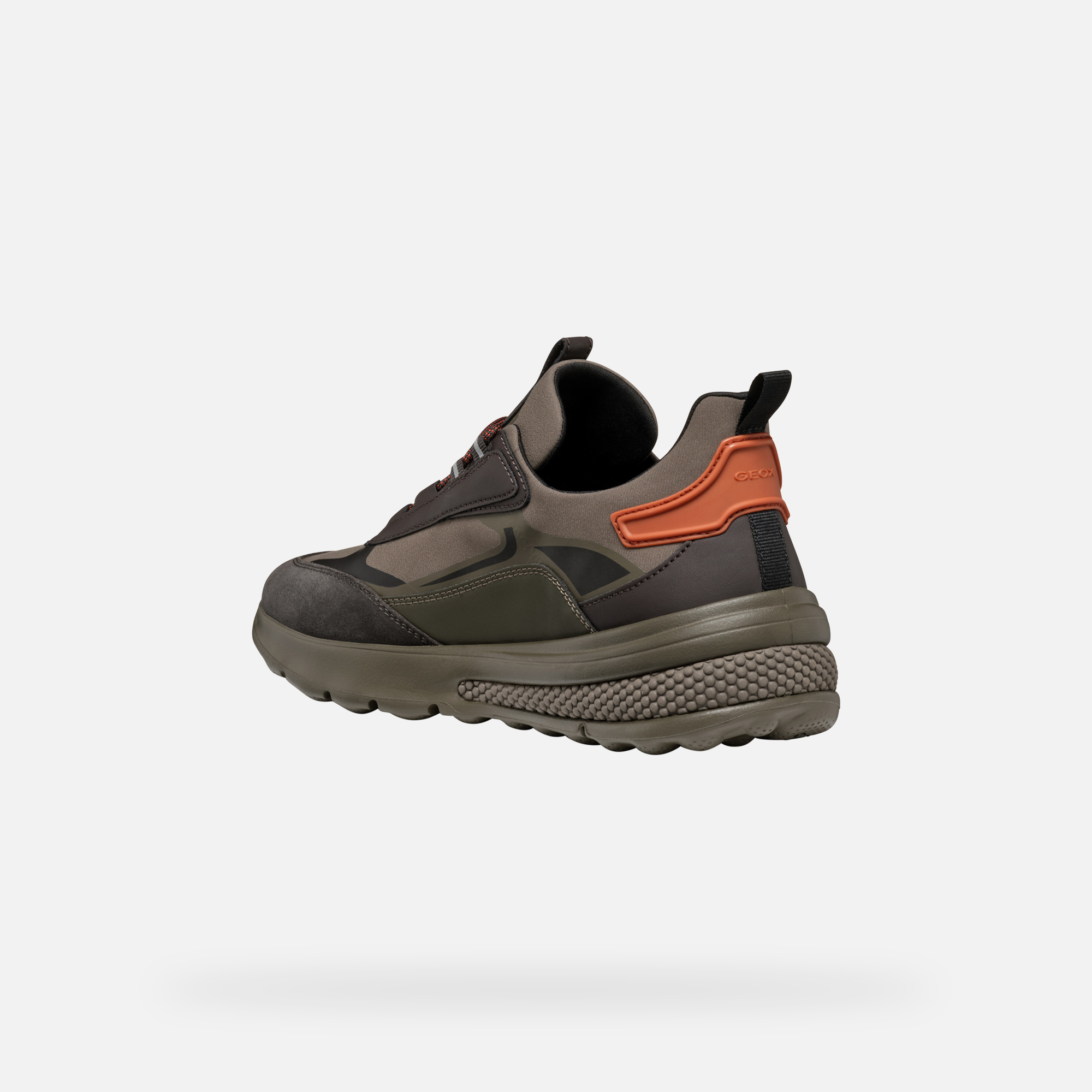 Grey men's sneakers Geox Spherica Actif - Men's