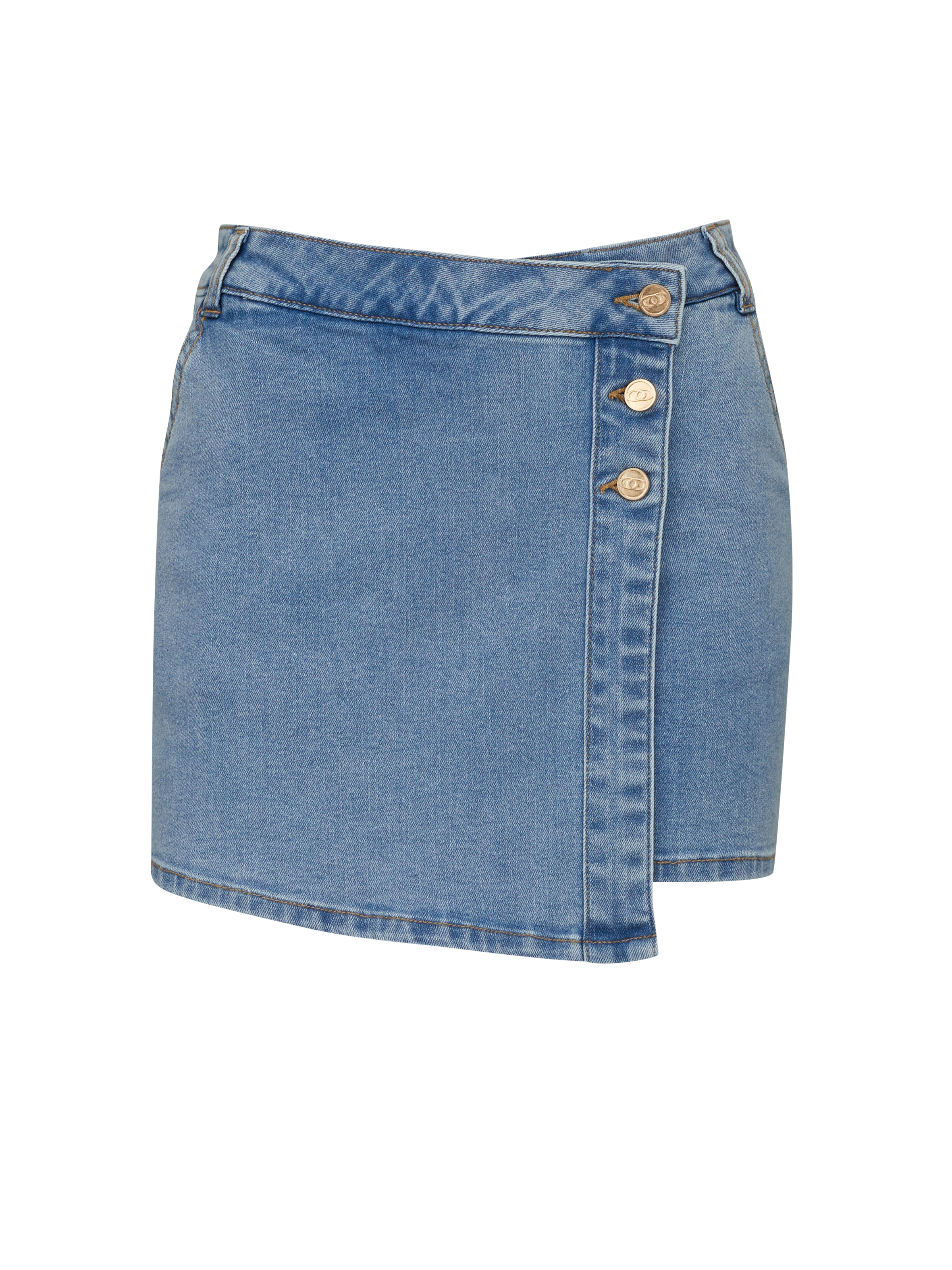 Orsay Light Blue Women's Denim Shorts - Women's