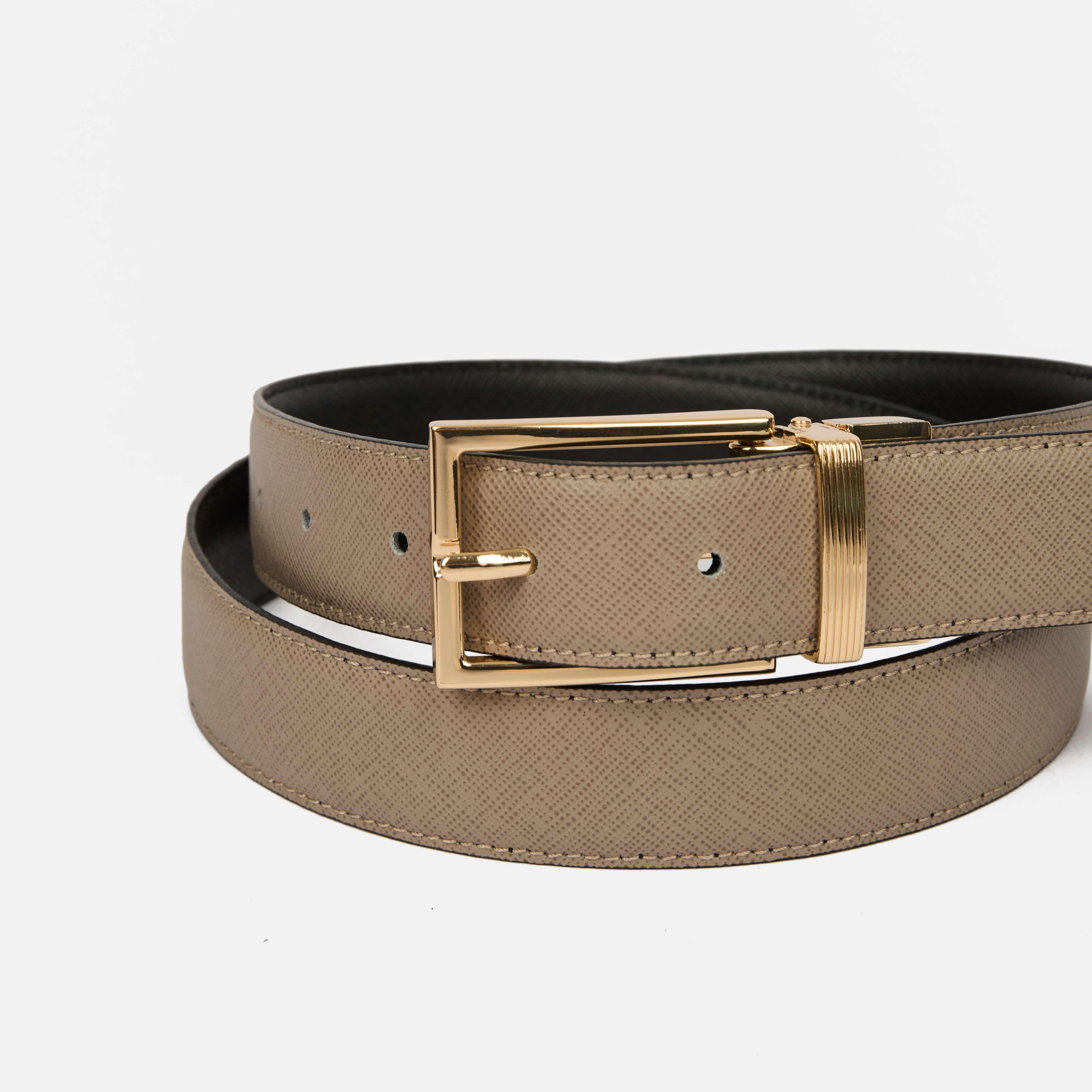 Centură neagră pentru femei Geox