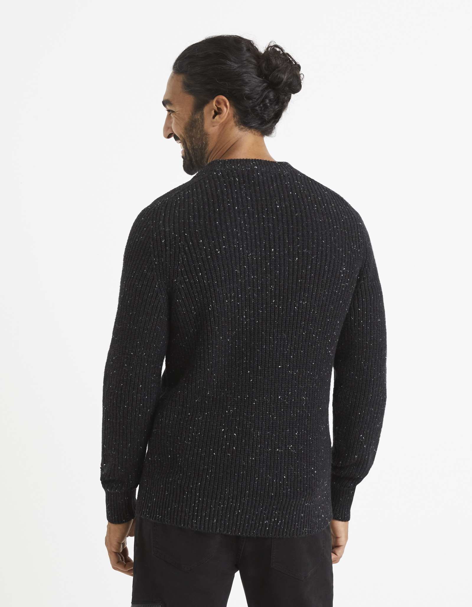 Pulovere pentru barbati Celio - negru