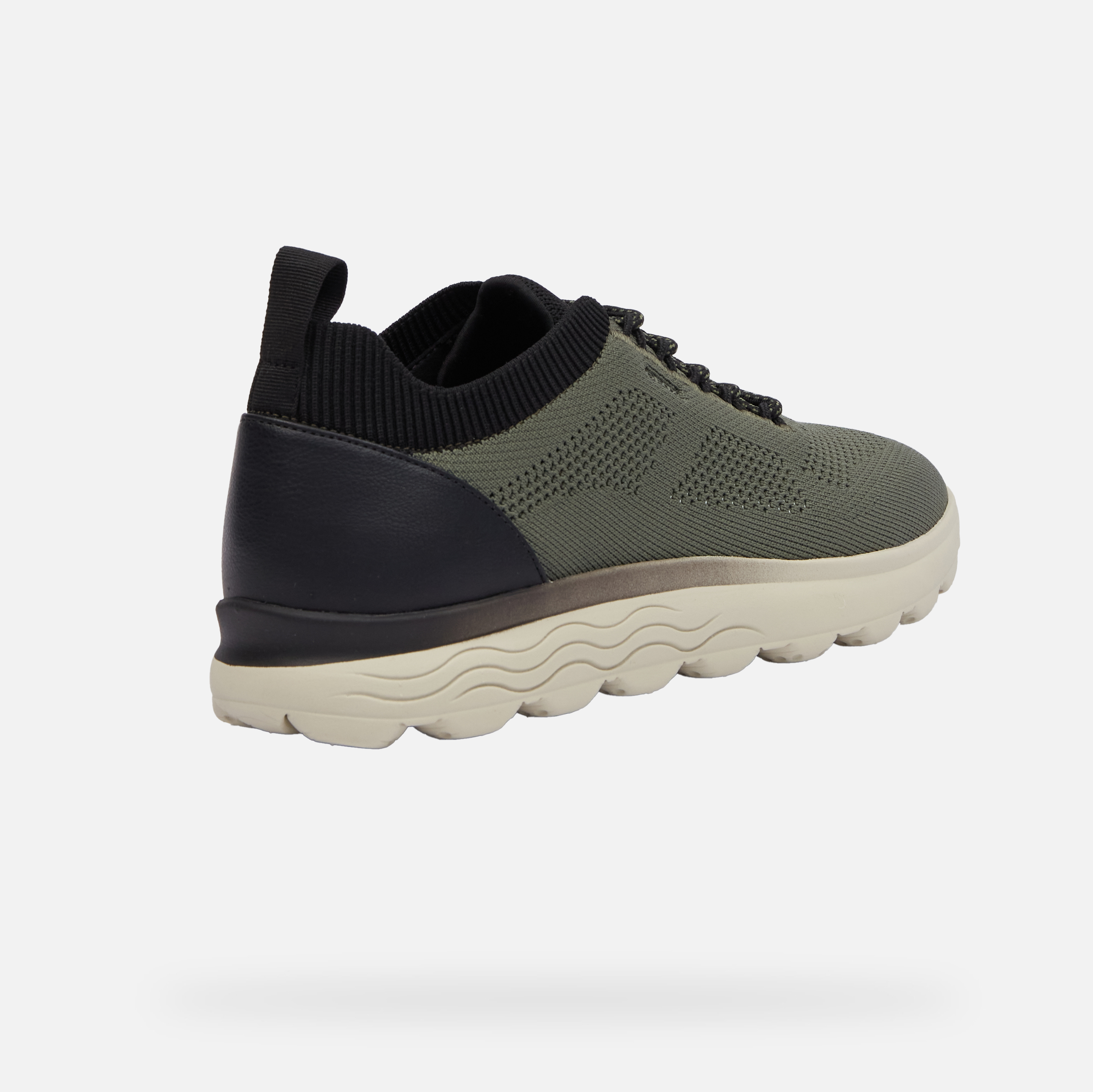 Dark green men's sneakers Geox Spherica - Men's