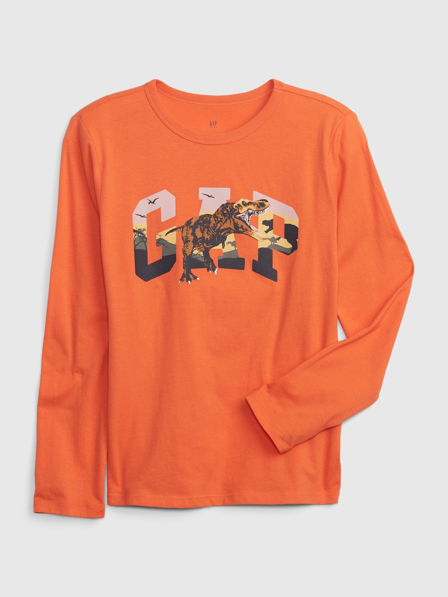 GAP Kids T-shirt Dino With Logo - Boys