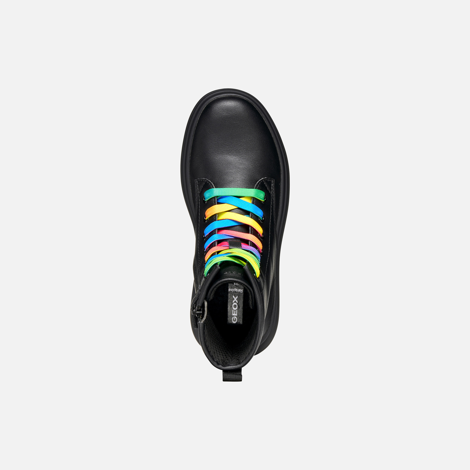 Black Girls Ankle Boots Geox Phaolae - Girls