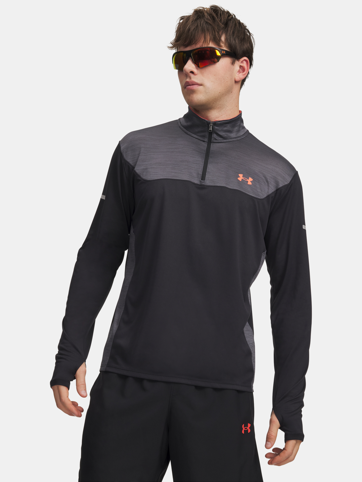 Мъжка тениска Under Armour UA Tech Utility с 1/4 цип