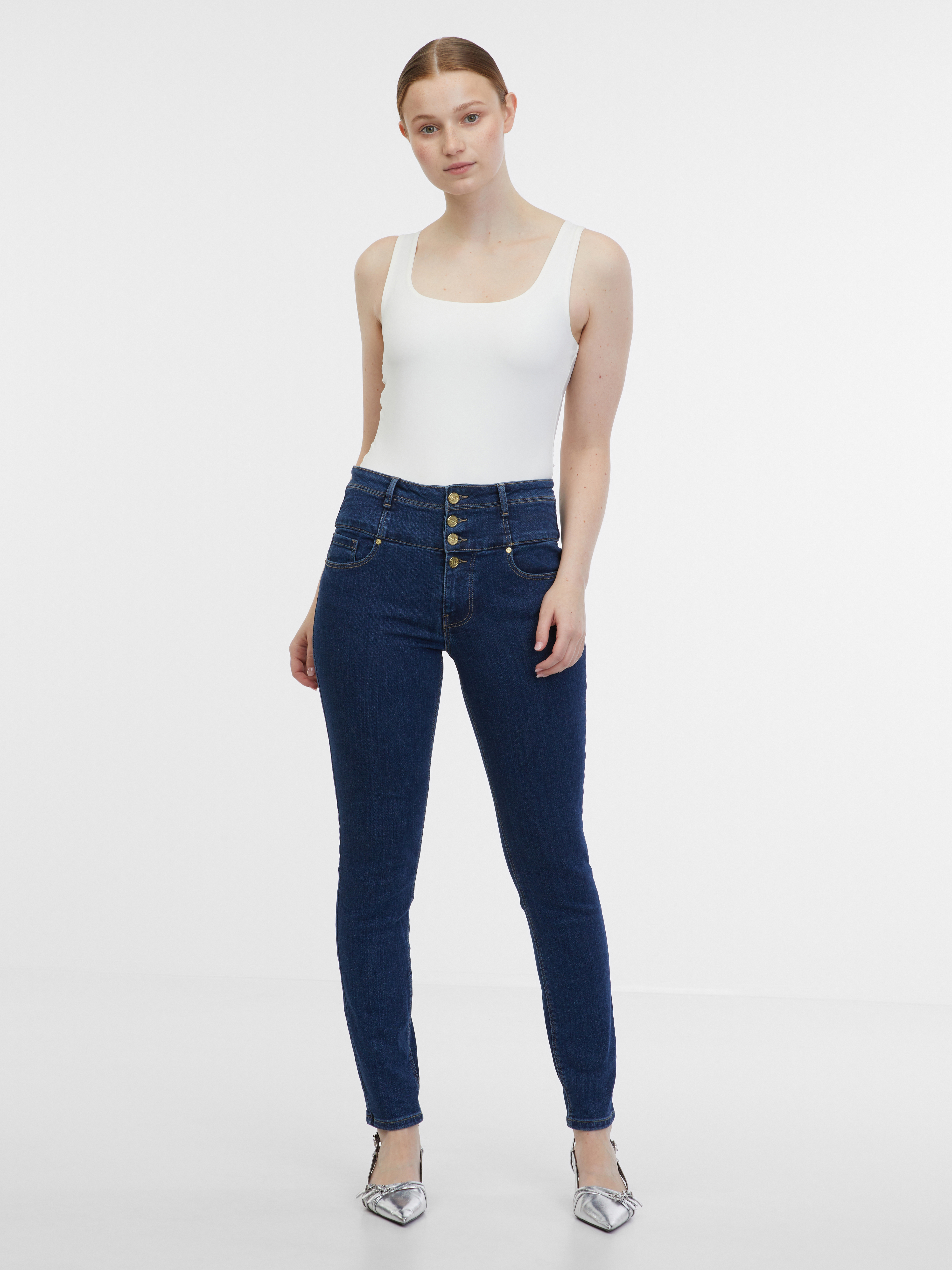 Marimi curvy pentru femei ORSAY - albastru inchis