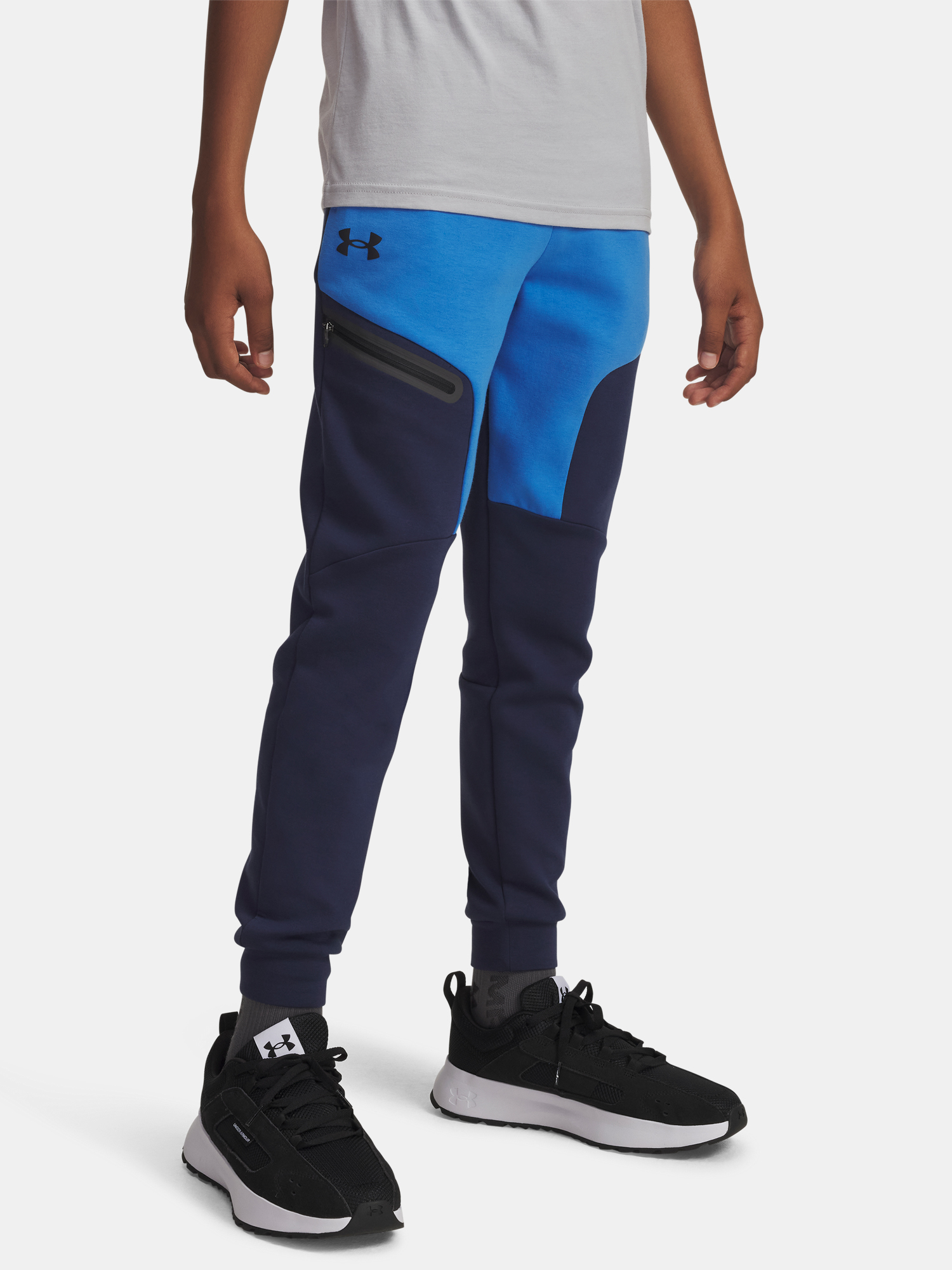 Under Armour UA B Unstoppable Flc Jogger-BLU Boys&#039; Sweatpants - Boys
