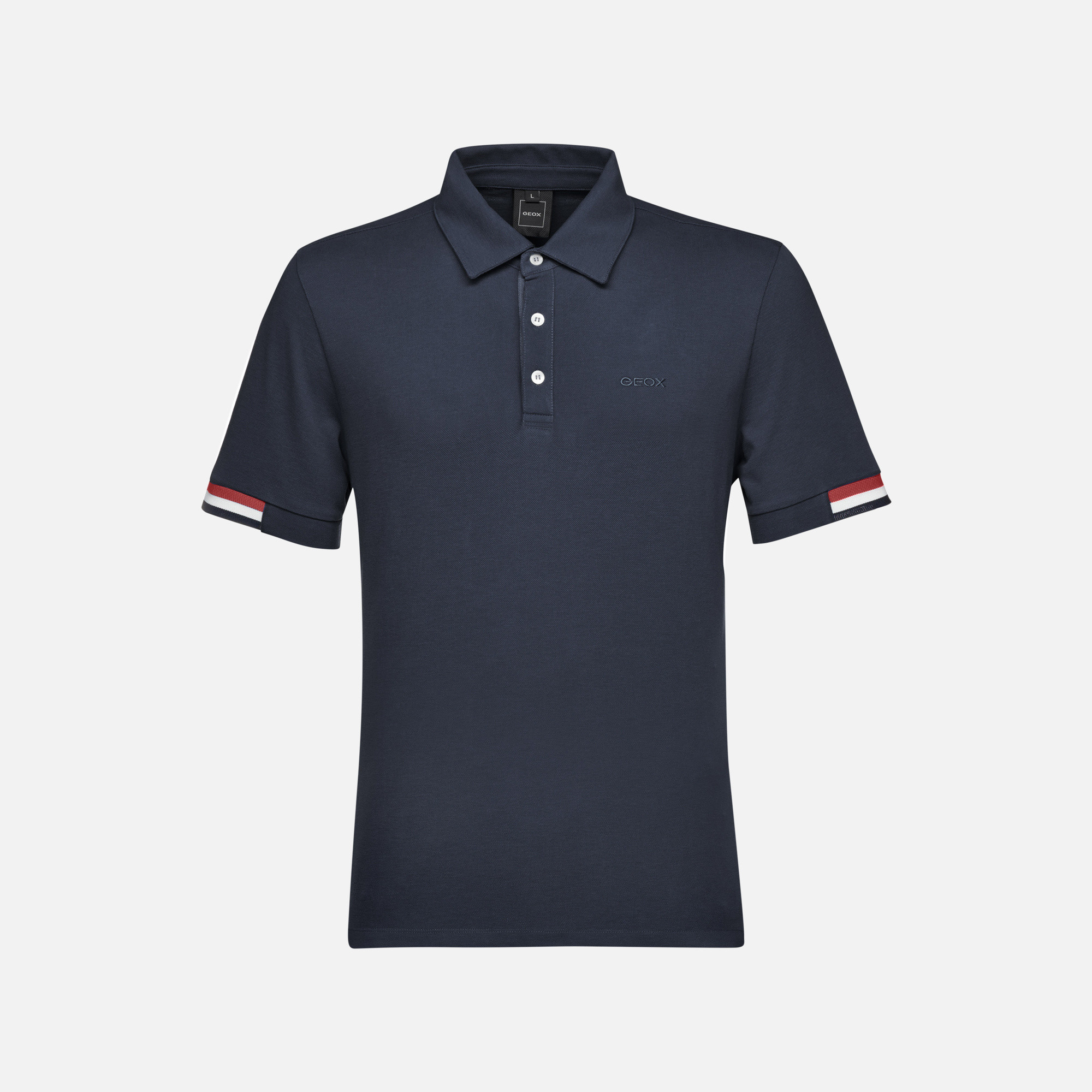 Dark blue men's polo shirt Geox - Men's