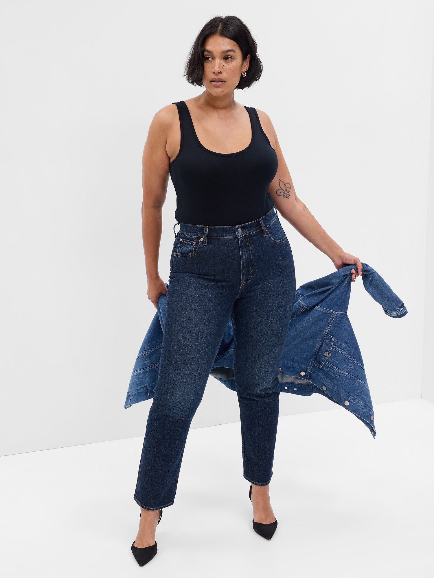 GAP Jeans High Rise '90s Straight - Women's
