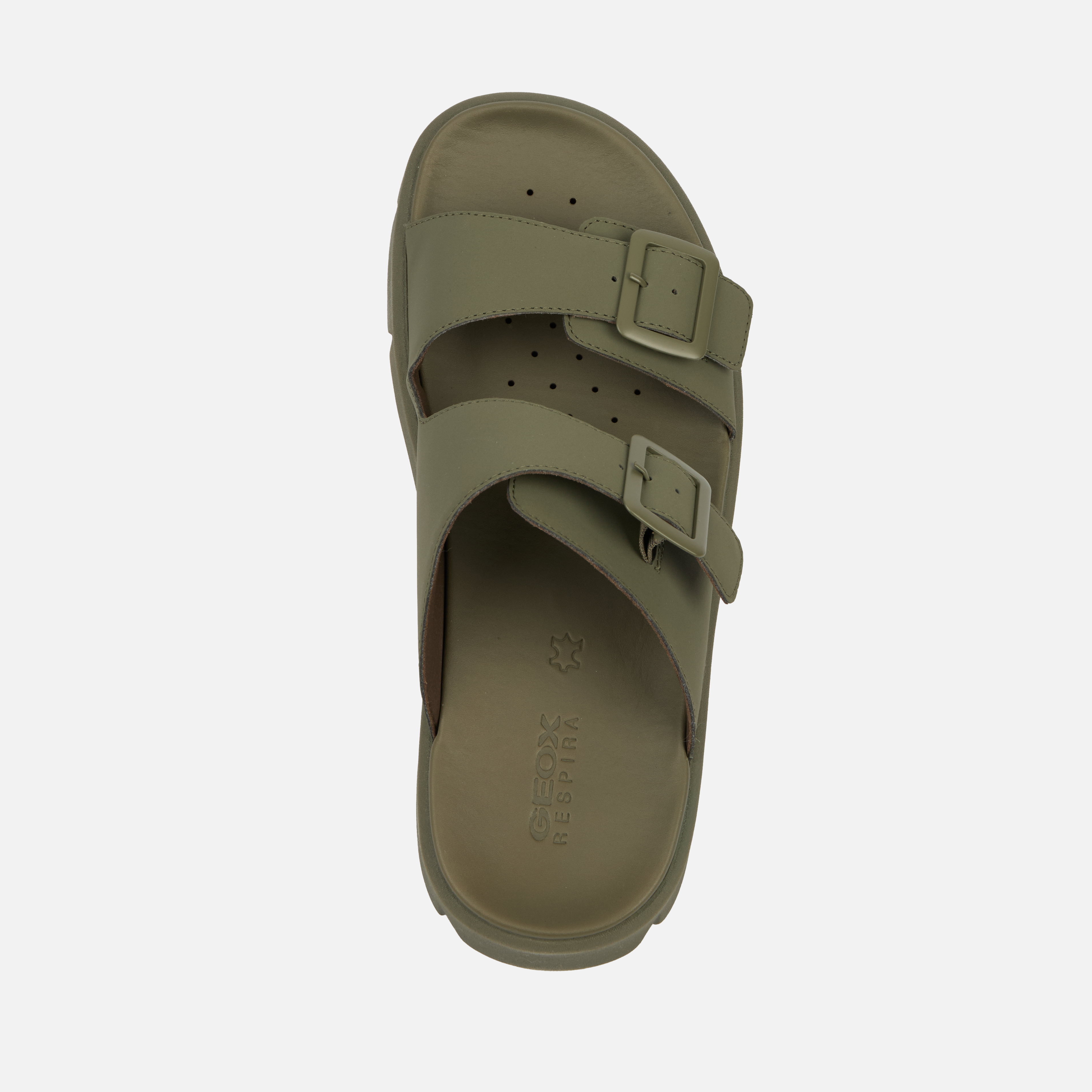 Khaki Men&#039;s Sandals Geox Xand 2S - Mens